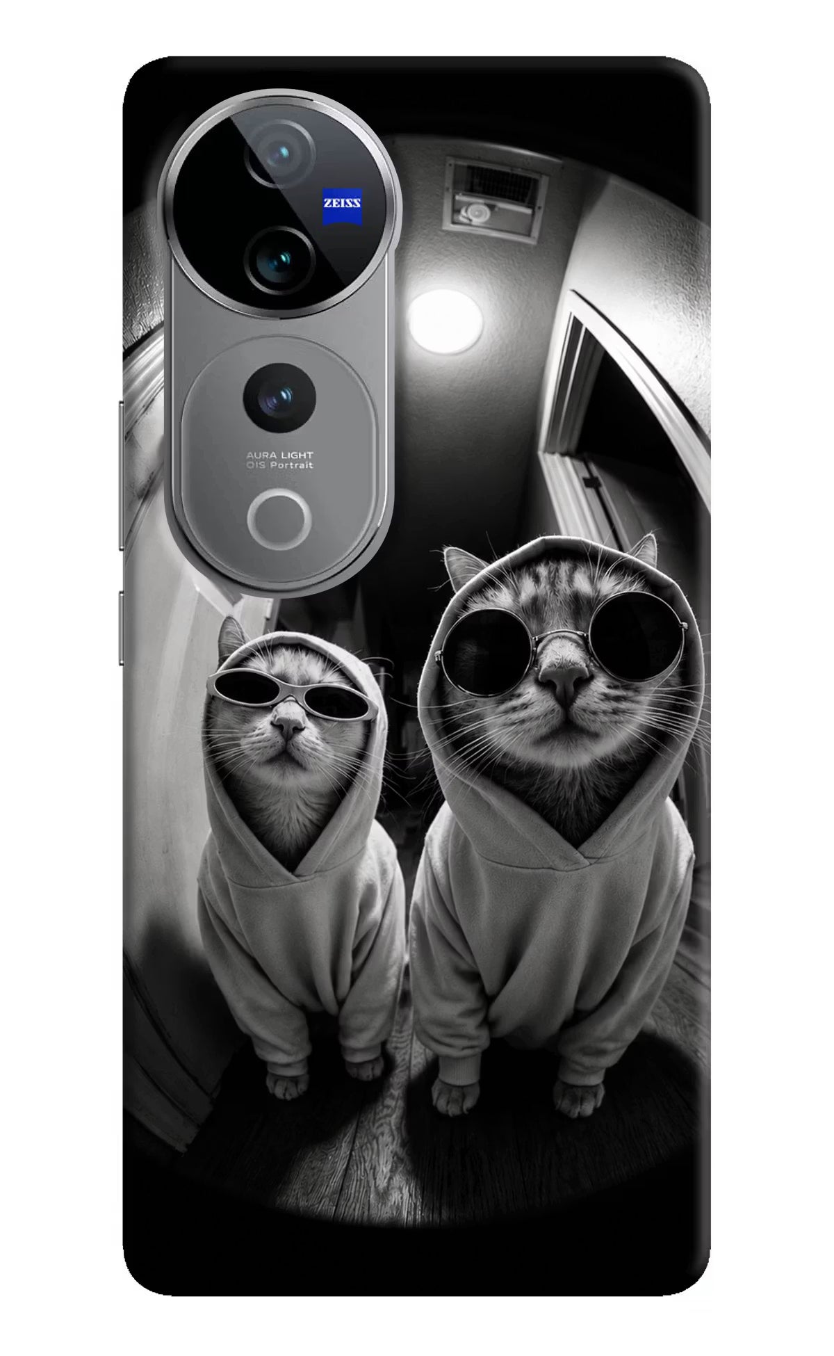 Hood Cats Vivo V40 Pro 5G Back Cover - Hood Cats Vivo V40 Pro 5G Back Cover Hood Cats Vivo V40 Pro 5G Back Cover