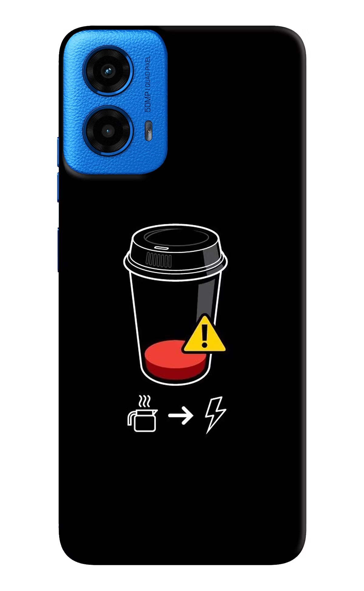 Coffee Moto G45 Hard Case Back Cover by Casekaro