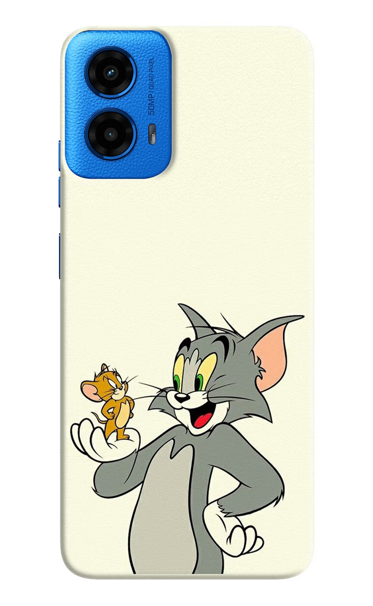 Tom & Jerry Moto G45 Back Cover - Tom & Jerry Moto G45 Hard Case Back Cover by Casekaro Tom & Jerry Moto G45 Hard Case Back Cover by Casekaro