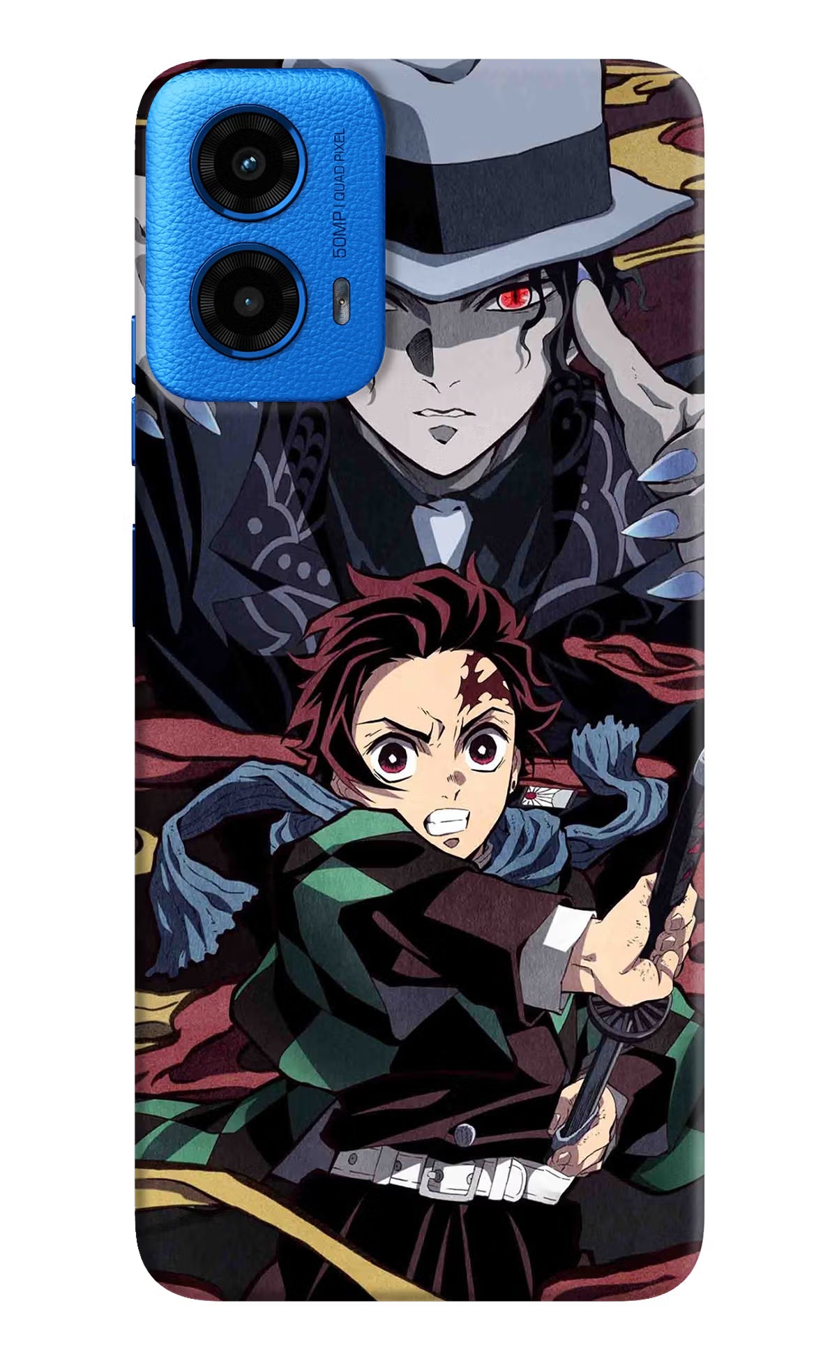 Demon Slayer Moto G45 Hard Case Back Cover by Casekaro