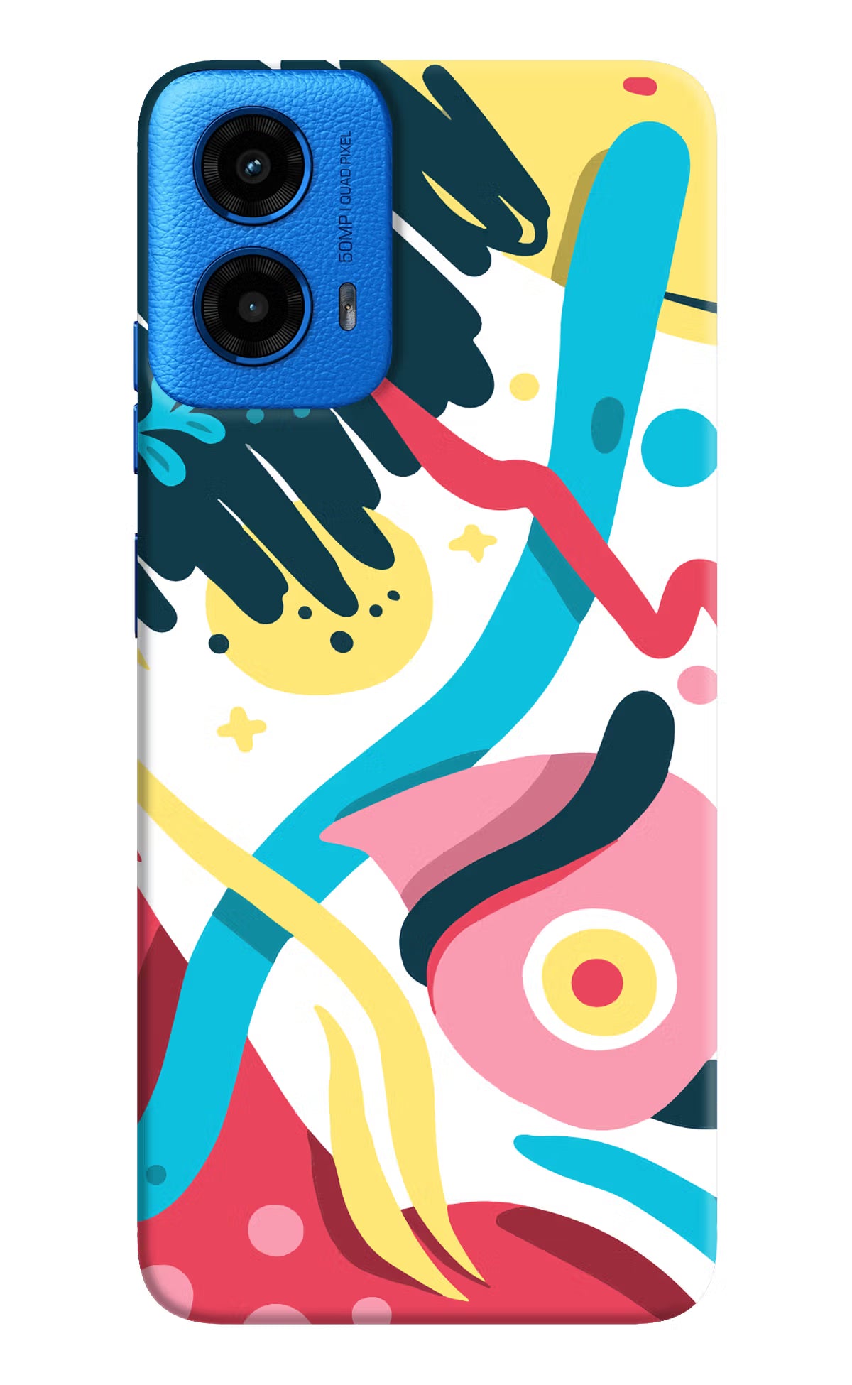 Trippy Moto G45 Hard Case Back Cover by Casekaro