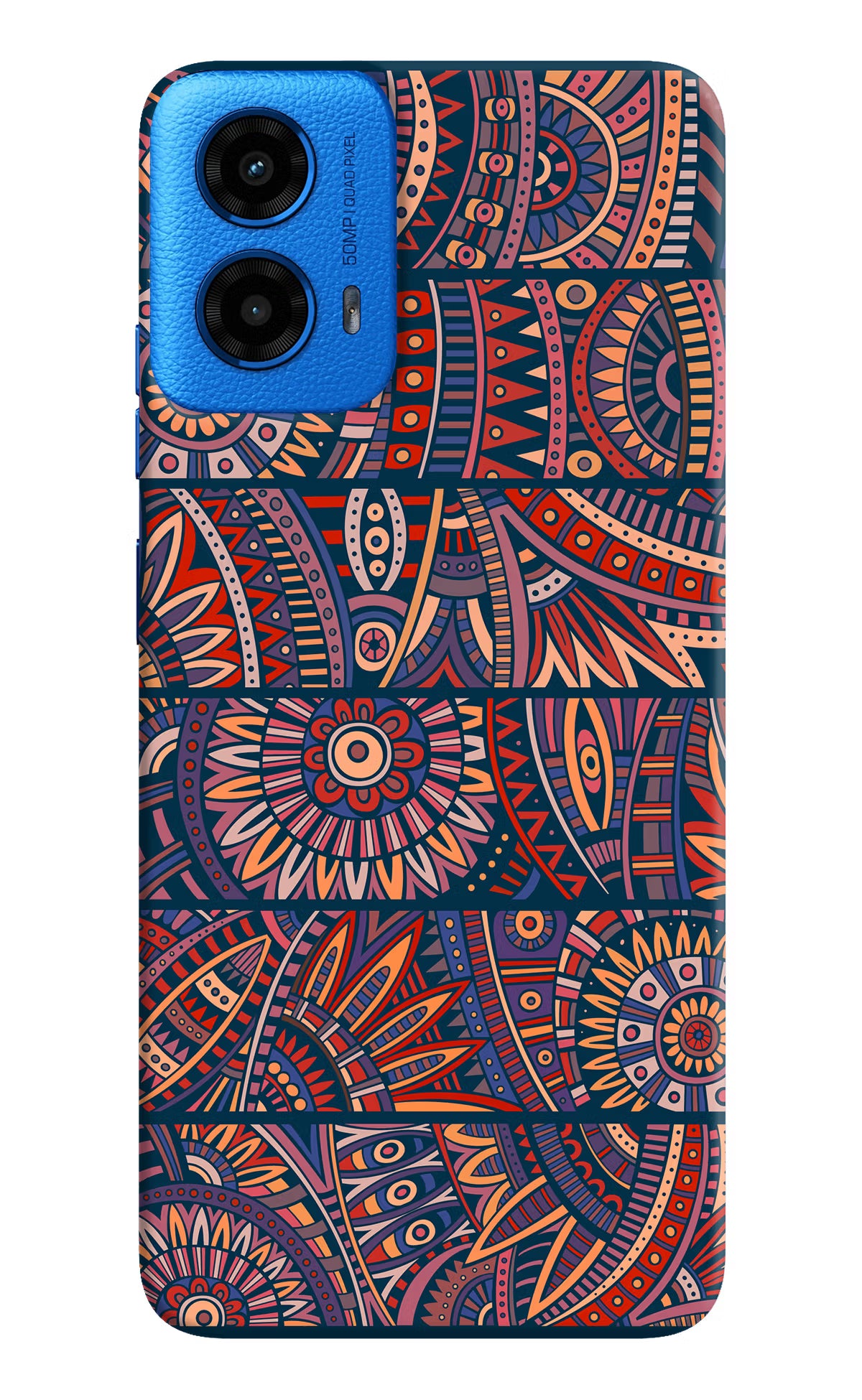 African Culture Design Moto G45 Hard Case Back Cover by Casekaro