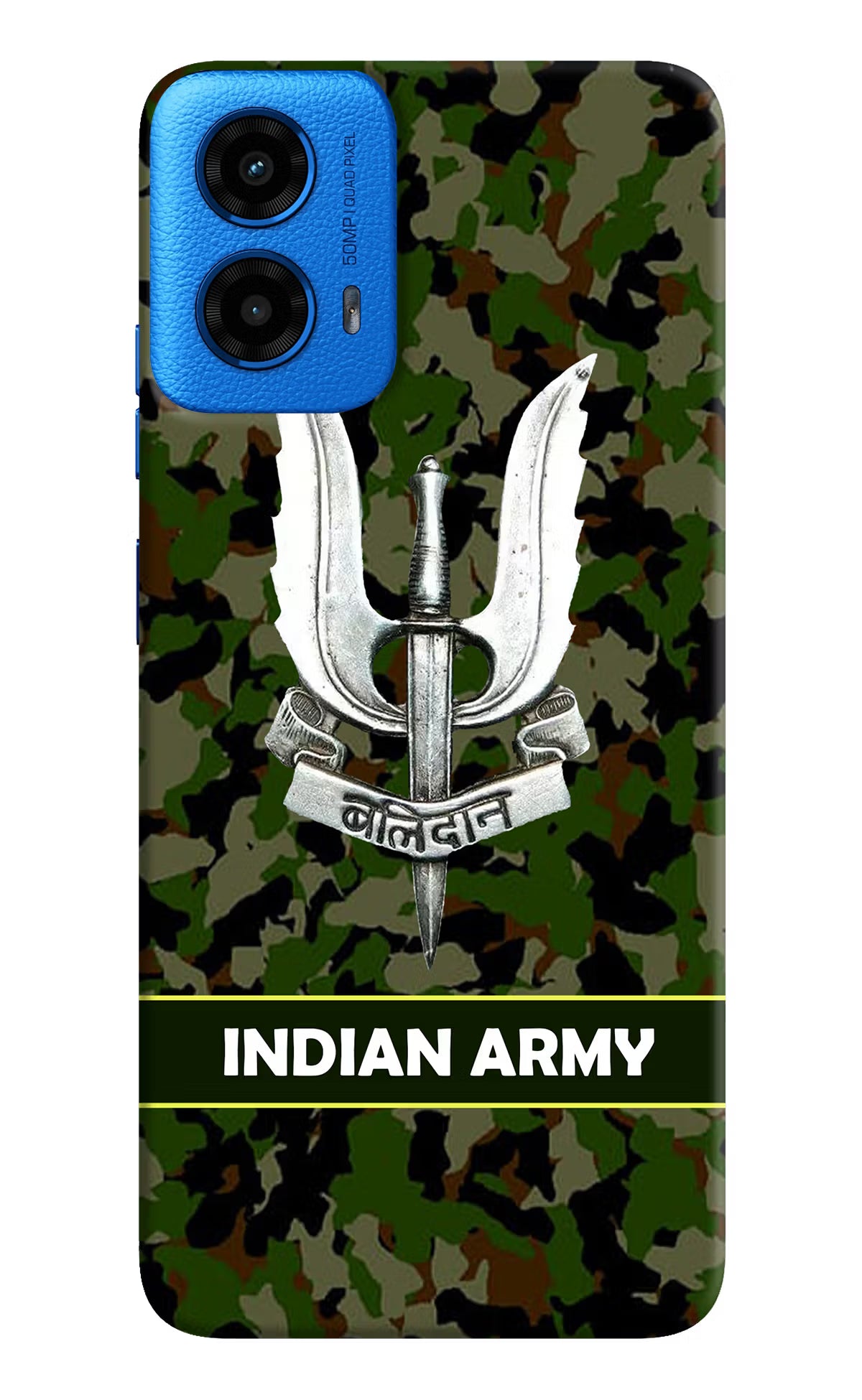 Balidan Indian Logo Moto G45 Hard Case Back Cover by Casekaro