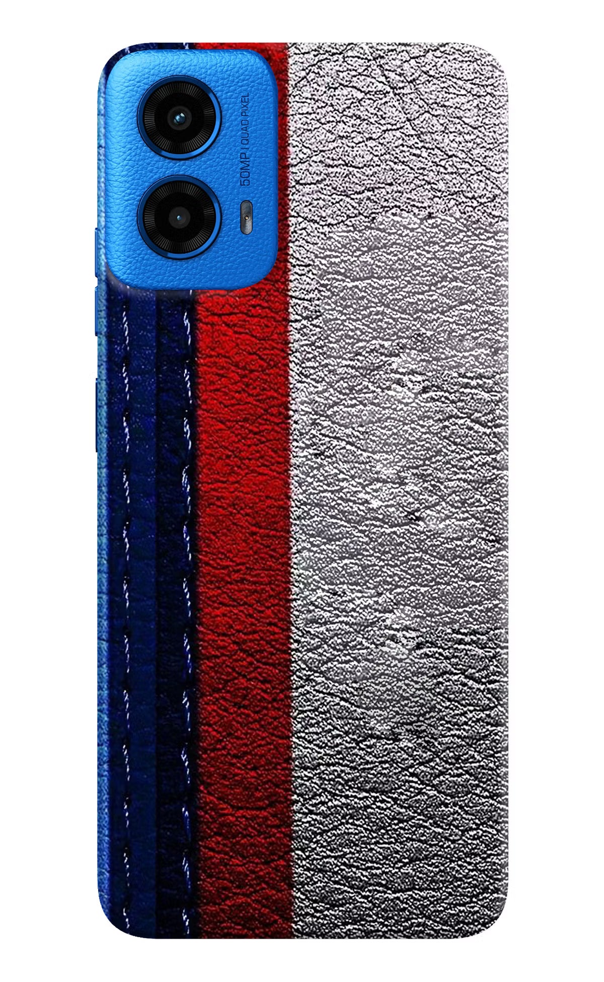 BMW Stripes Moto G45 Hard Case Back Cover by Casekaro
