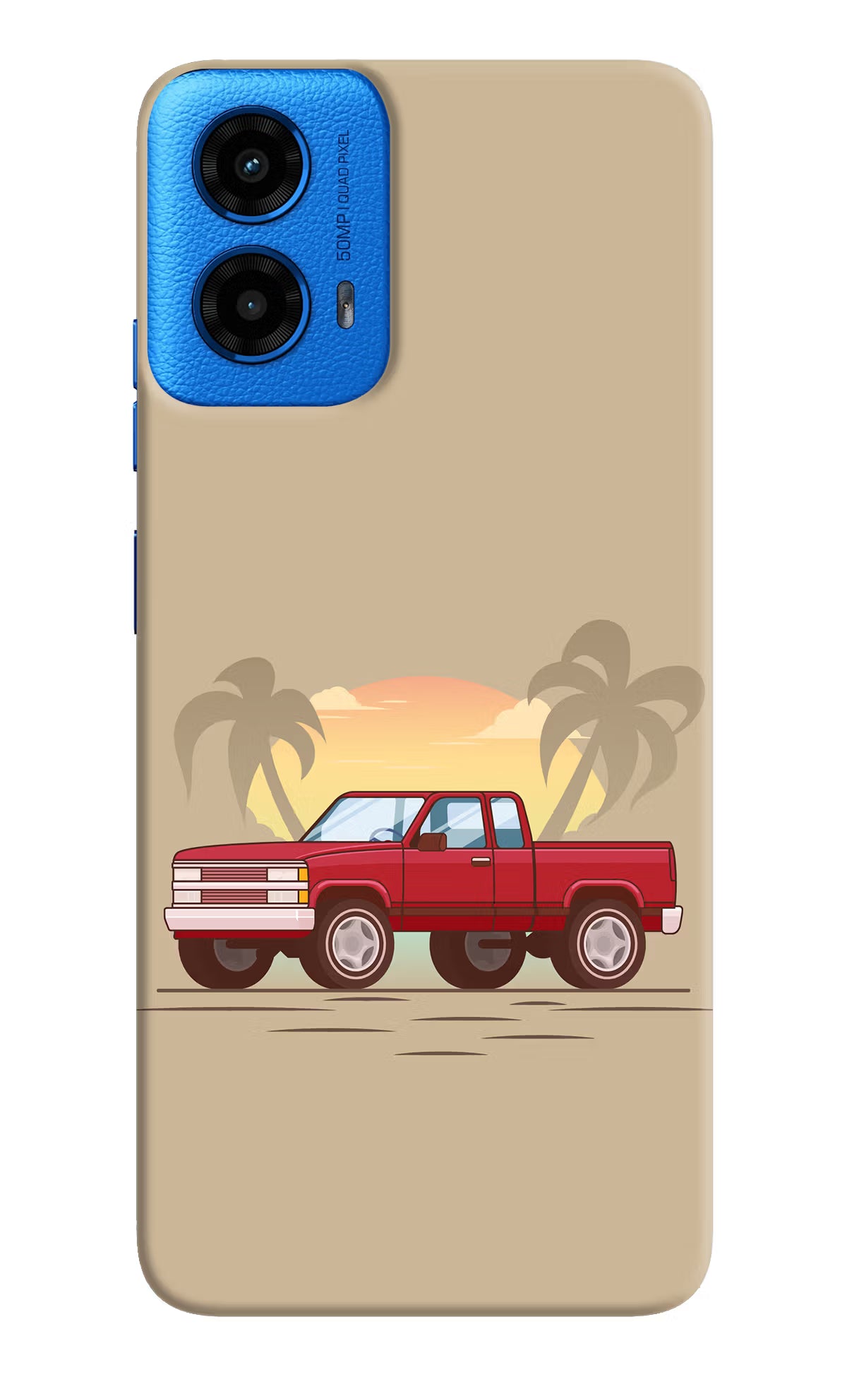 Desert Classic Drive Moto G45 Hard Case Back Cover by Casekaro