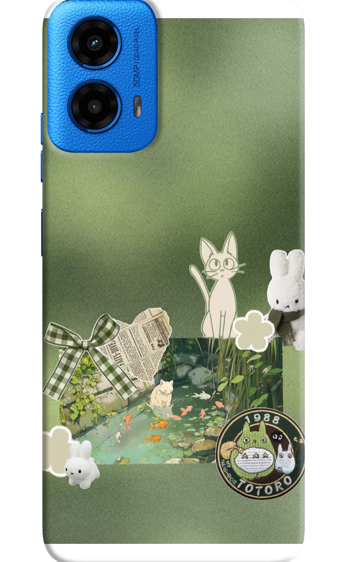 Aesthetic anime Moto G45 Back Cover - Aesthetic anime Moto G45 Back Cover Aesthetic anime Moto G45 Back Cover
