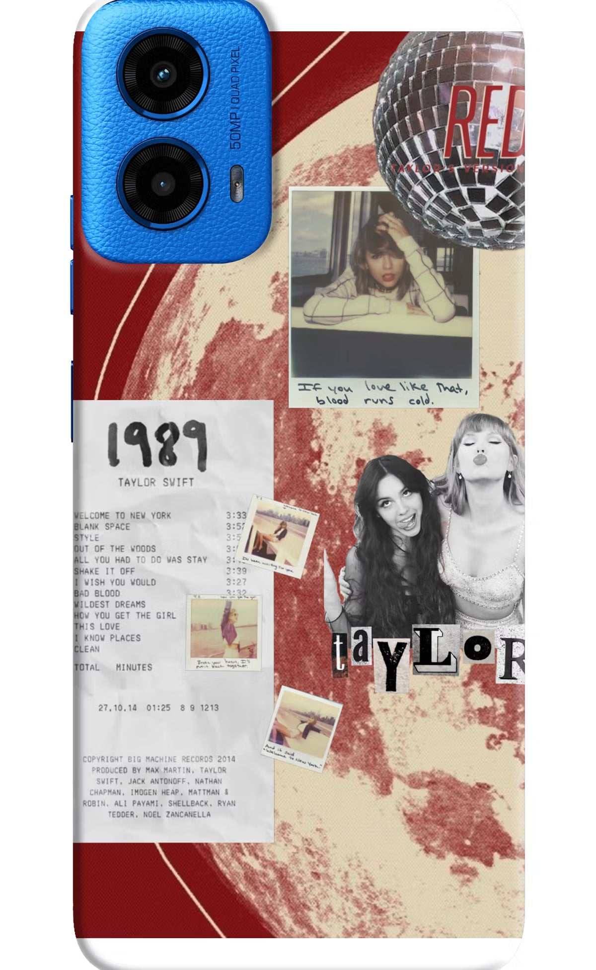 Taylor Swift Moto G45 Back Cover - Taylor Swift Moto G45 Back Cover Taylor Swift Moto G45 Back Cover