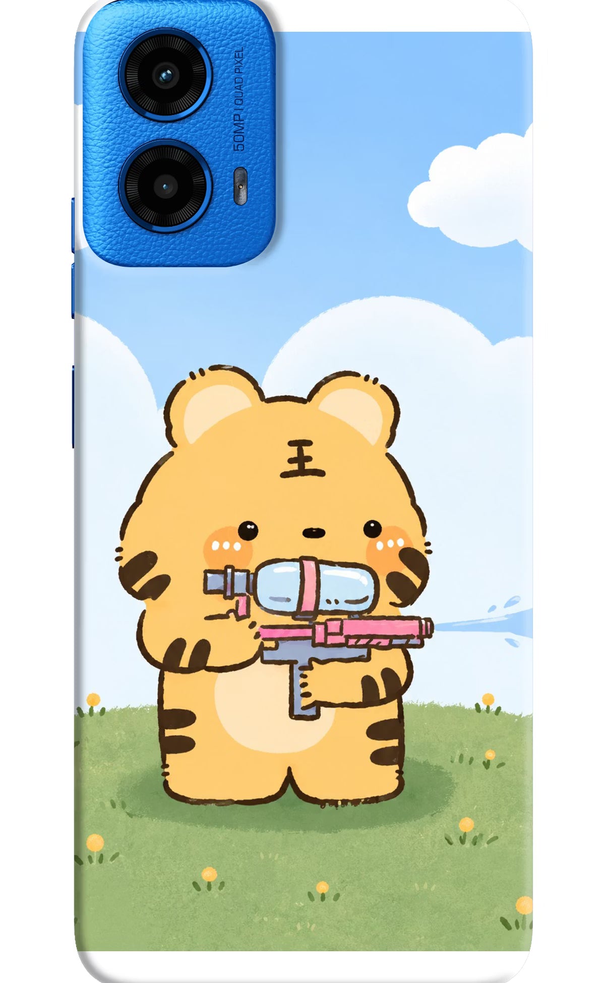 Tiger Treat Moto G45 Back Cover - Tiger Treat Moto G45 Back Cover Tiger Treat Moto G45 Back Cover