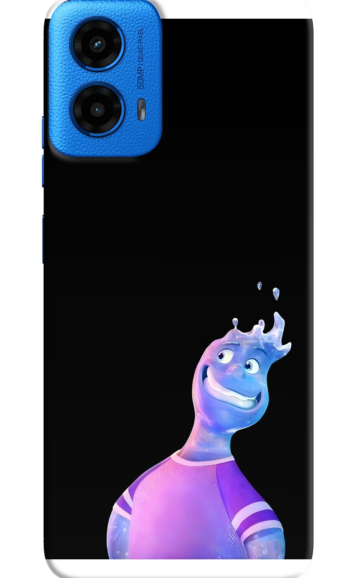 Wade Wave Moto G45 Back Cover - Wade Wave Moto G45 Back Cover Wade Wave Moto G45 Back Cover