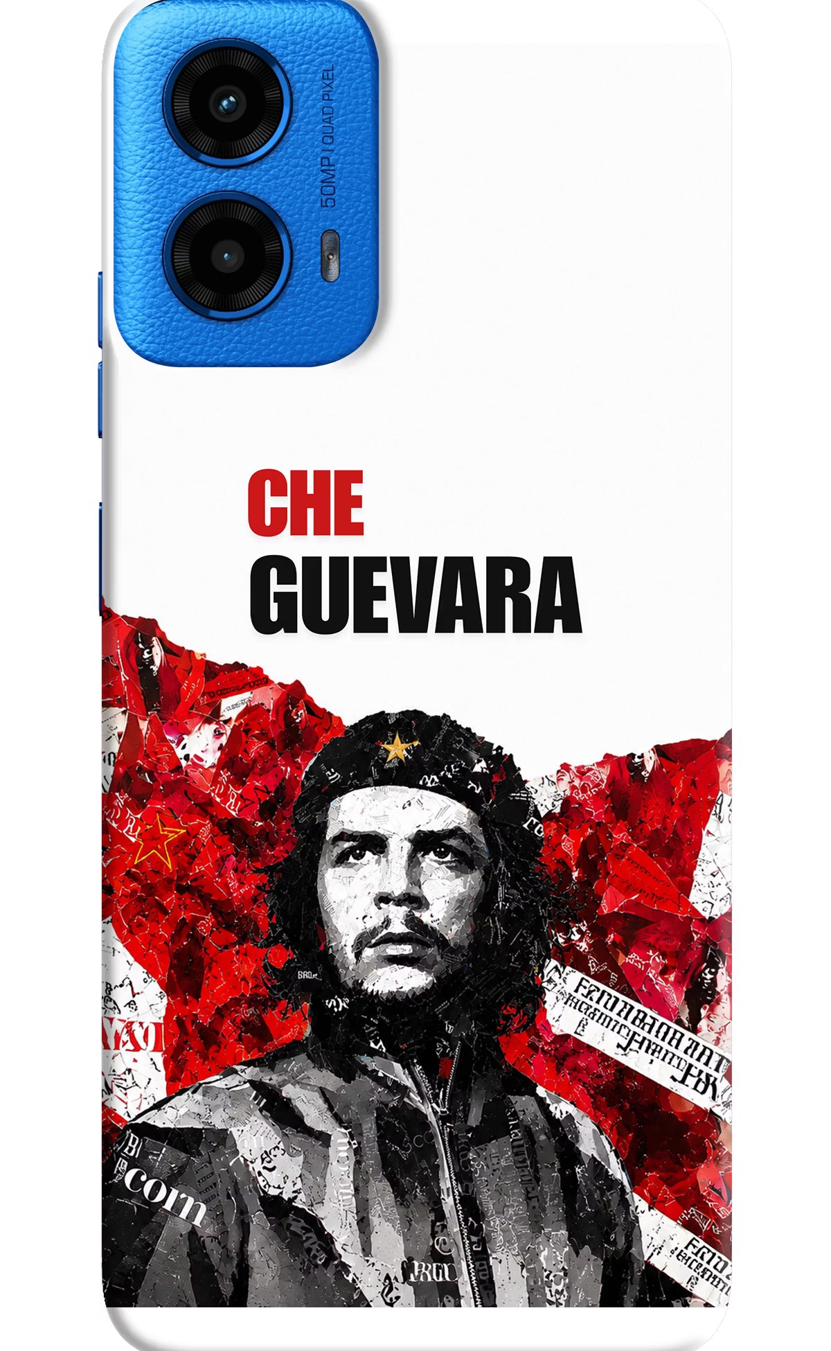 Che Guevara Revolution Moto G45 Back Cover - Che Guevara Revolution Moto G45 Back Cover Che Guevara Revolution Moto G45 Back Cover