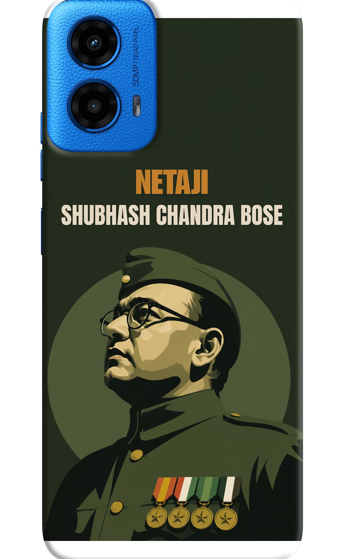 Netaji Legacy Moto G45 Back Cover - Netaji Legacy Moto G45 Back Cover Netaji Legacy Moto G45 Back Cover