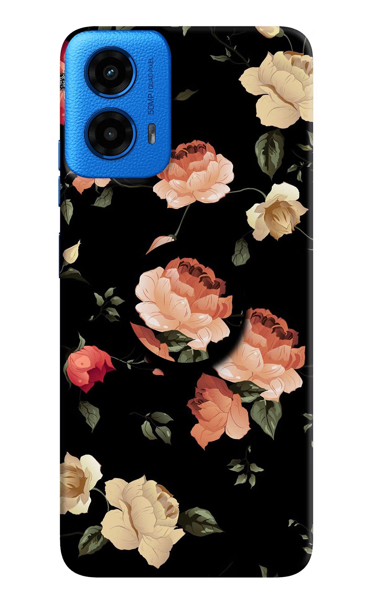 Flowers Moto G45 Pop Case by Casekaro