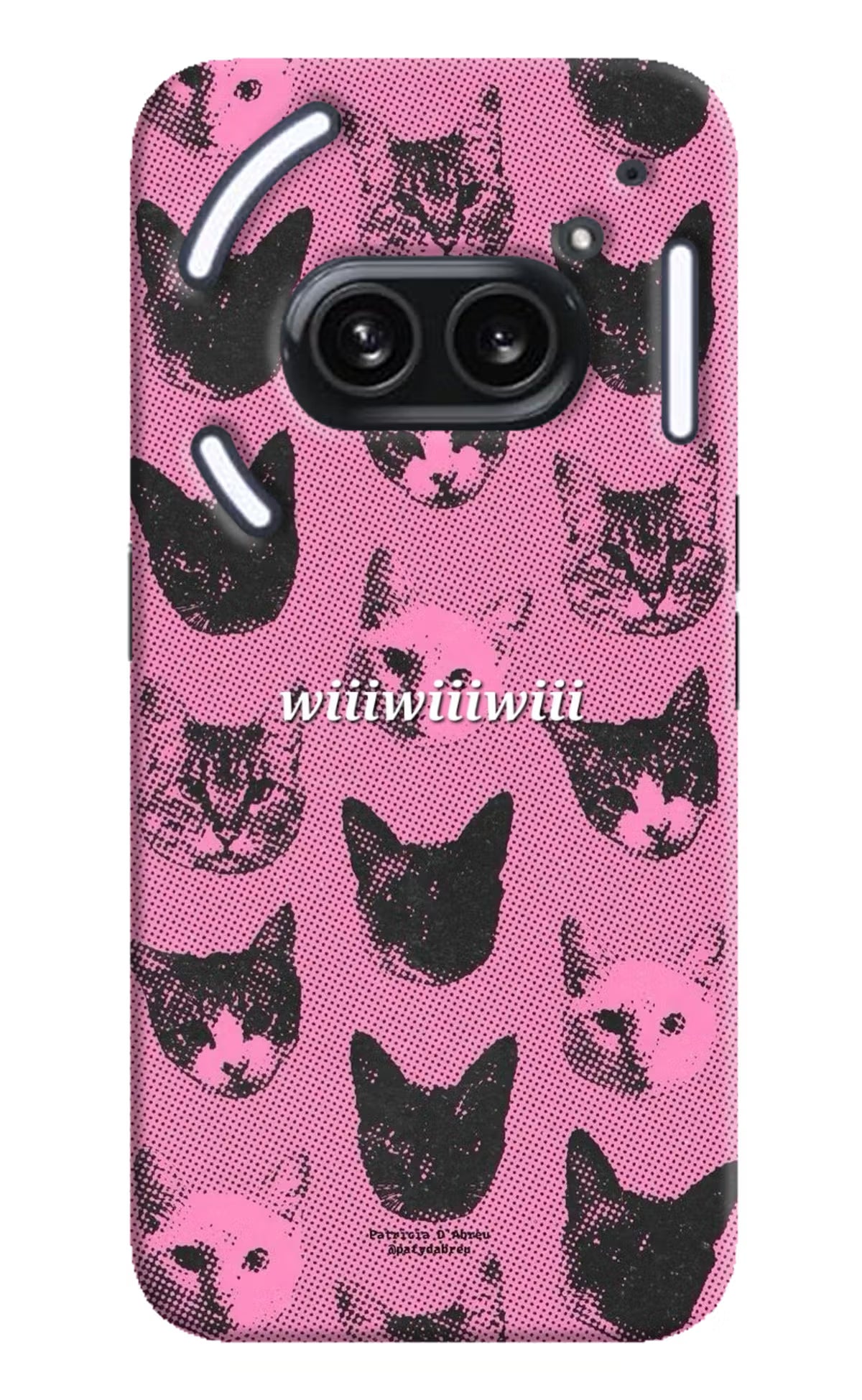 Pink Cats Nothing Phone 2A Plus Back Cover - Pink Cats Nothing Phone 2A Plus Back Cover Pink Cats Nothing Phone 2A Plus Back Cover