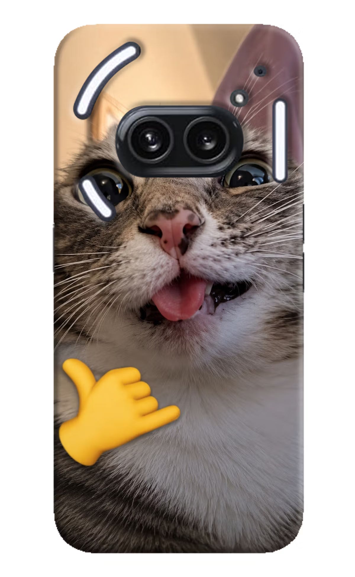 Silly Cat Call Nothing Phone 2A Plus Back Cover - Silly Cat Call Nothing Phone 2A Plus Back Cover Silly Cat Call Nothing Phone 2A Plus Back Cover