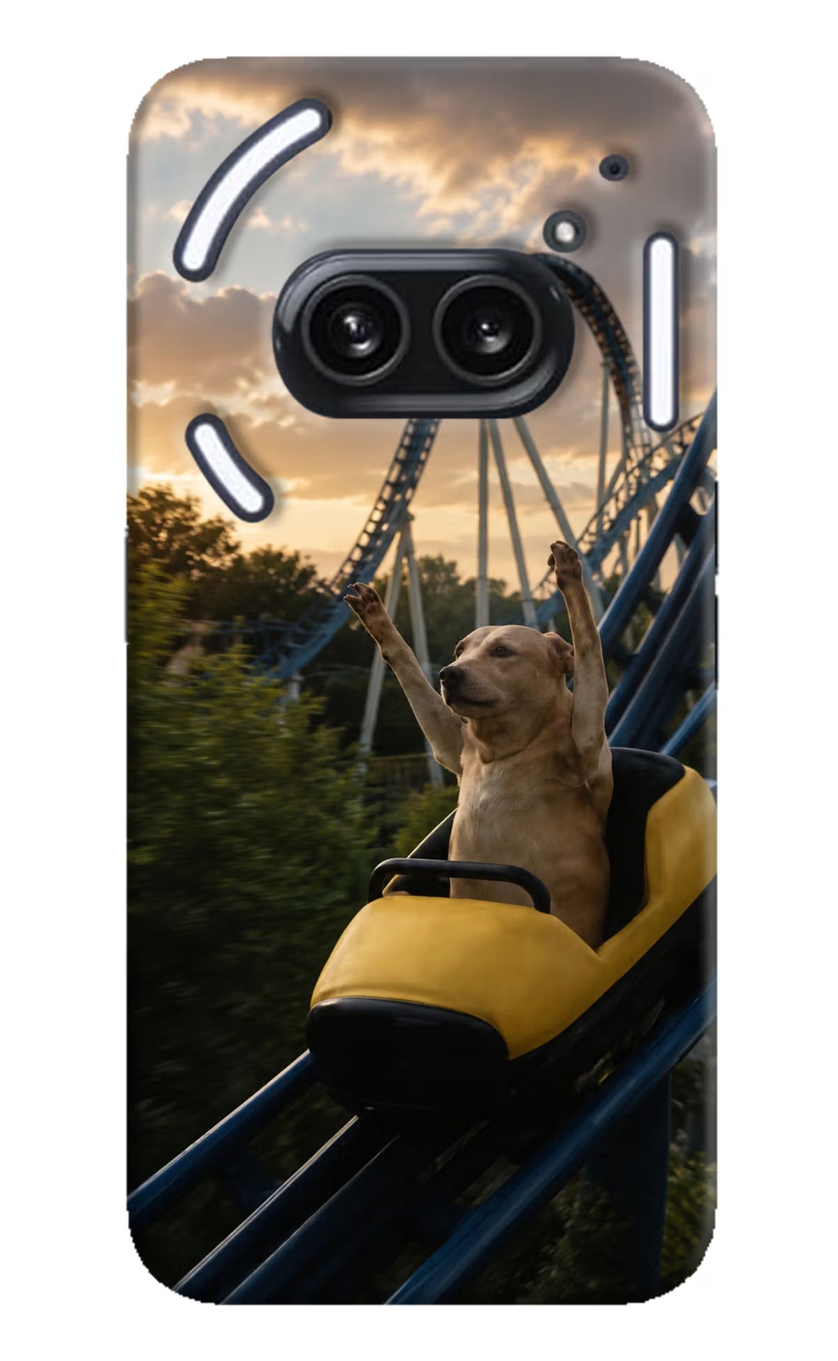 Rollercoaster Dog Nothing Phone 2A Plus Back Cover - Rollercoaster Dog Nothing Phone 2A Plus Back Cover Rollercoaster Dog Nothing Phone 2A Plus Back Cover