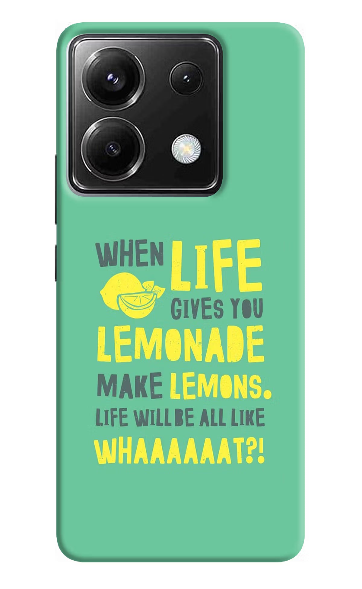 Quote Poco X6 Back Cover - Quote Poco X6 Back Cover Quote Poco X6 Back Cover