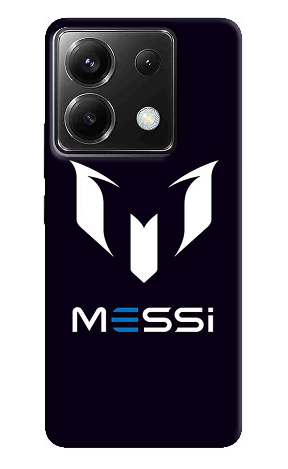 Messi Logo Poco X6 Back Cover - Messi Logo Poco X6 Back Cover Messi Logo Poco X6 Back Cover