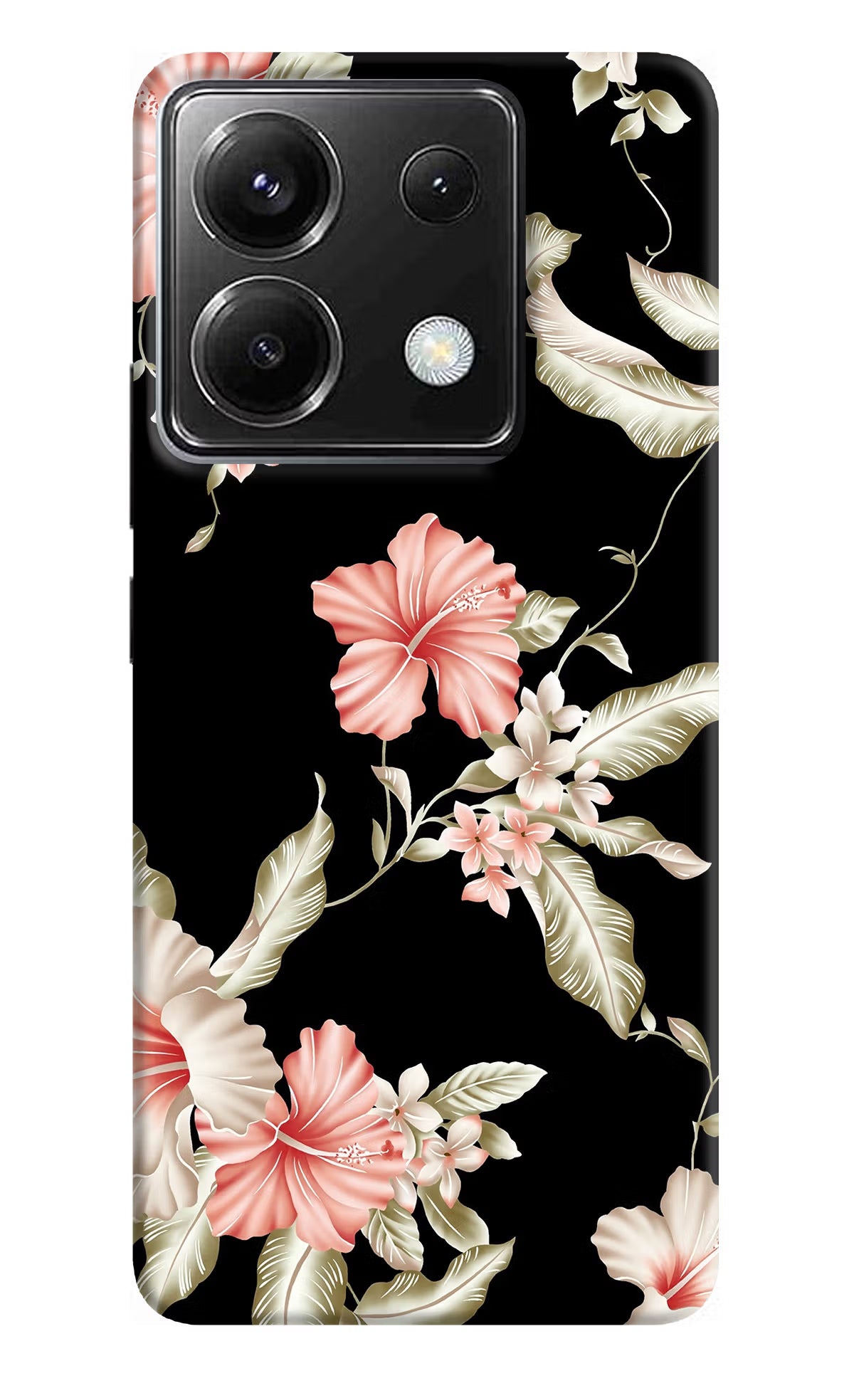 Flowers Poco X6 Back Cover - Flowers Poco X6 Back Cover Flowers Poco X6 Back Cover