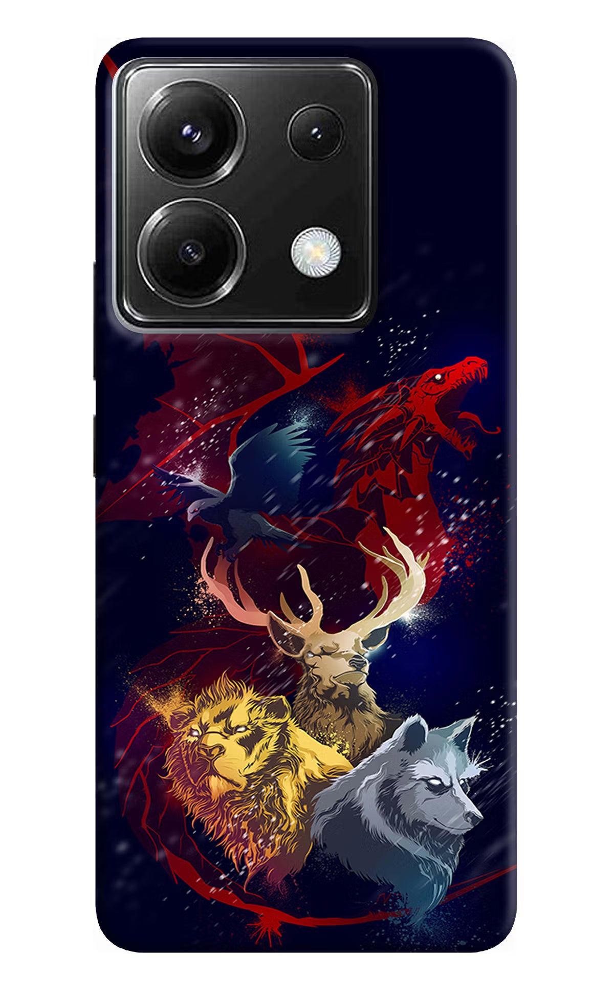 Game Of Thrones Poco X6 Back Cover - Game Of Thrones Poco X6 Back Cover Game Of Thrones Poco X6 Back Cover