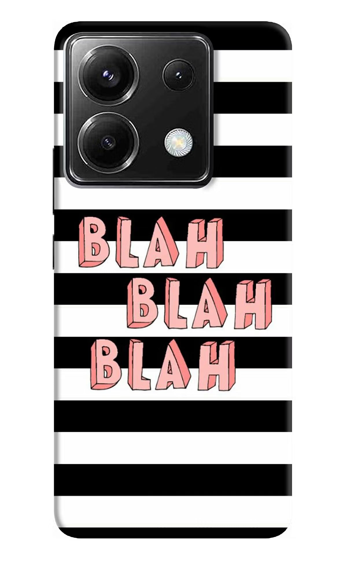 Blah Blah Blah Poco X6 Back Cover - Blah Blah Blah Poco X6 Back Cover Blah Blah Blah Poco X6 Back Cover