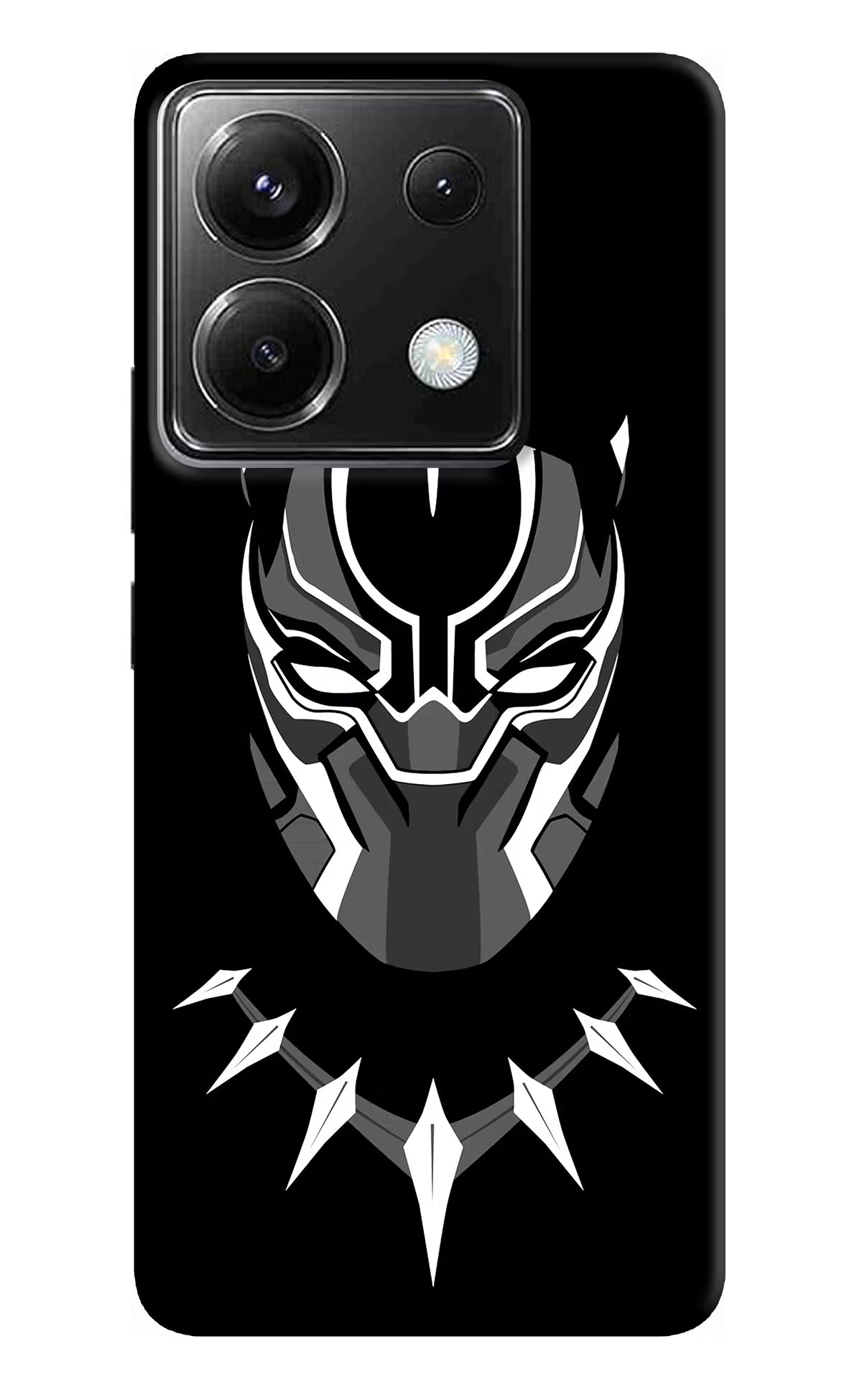 Black Panther Poco X6 Back Cover - Black Panther Poco X6 Back Cover Black Panther Poco X6 Back Cover