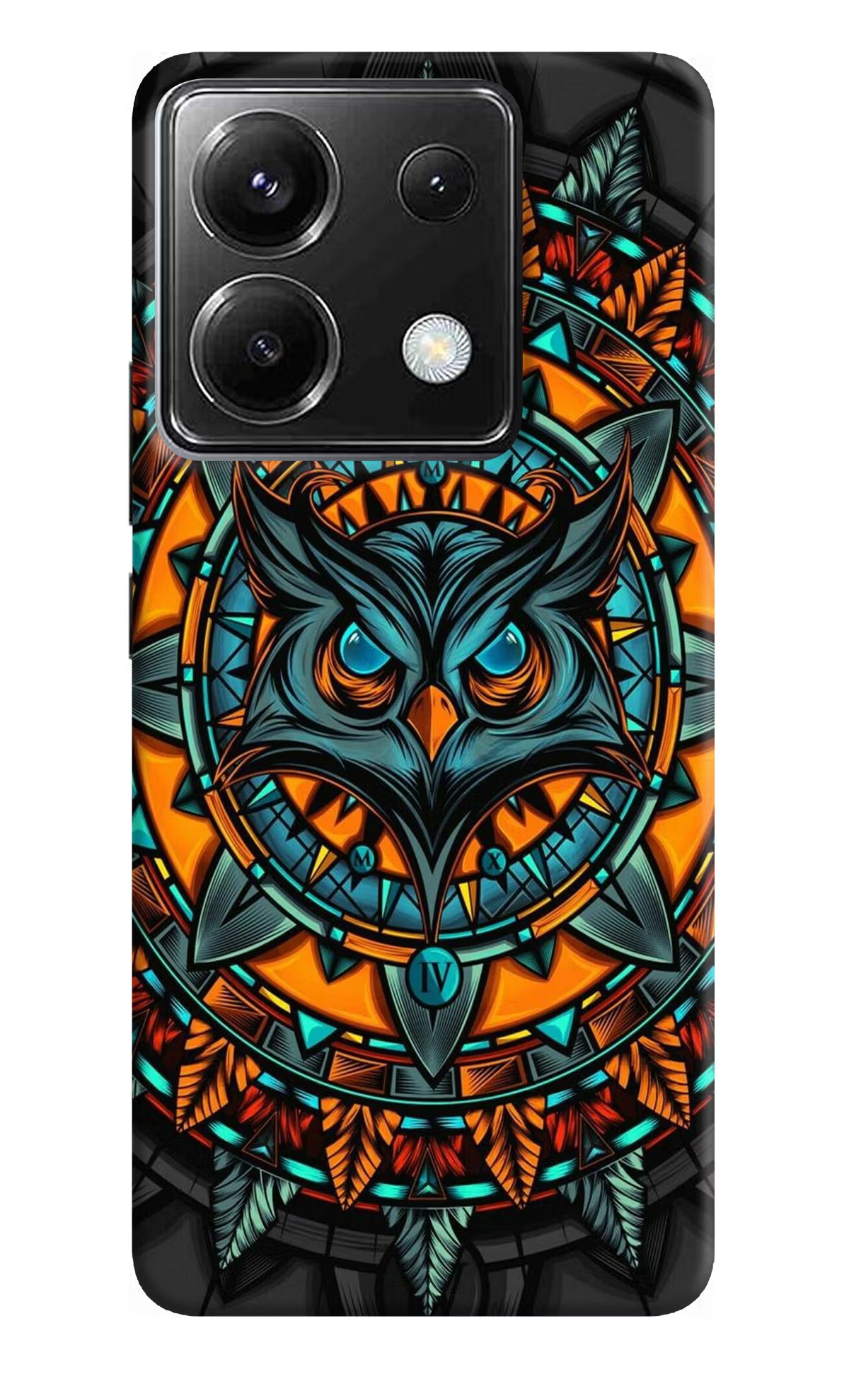 Angry Owl Art Poco X6 Back Cover - Angry Owl Art Poco X6 Back Cover Angry Owl Art Poco X6 Back Cover