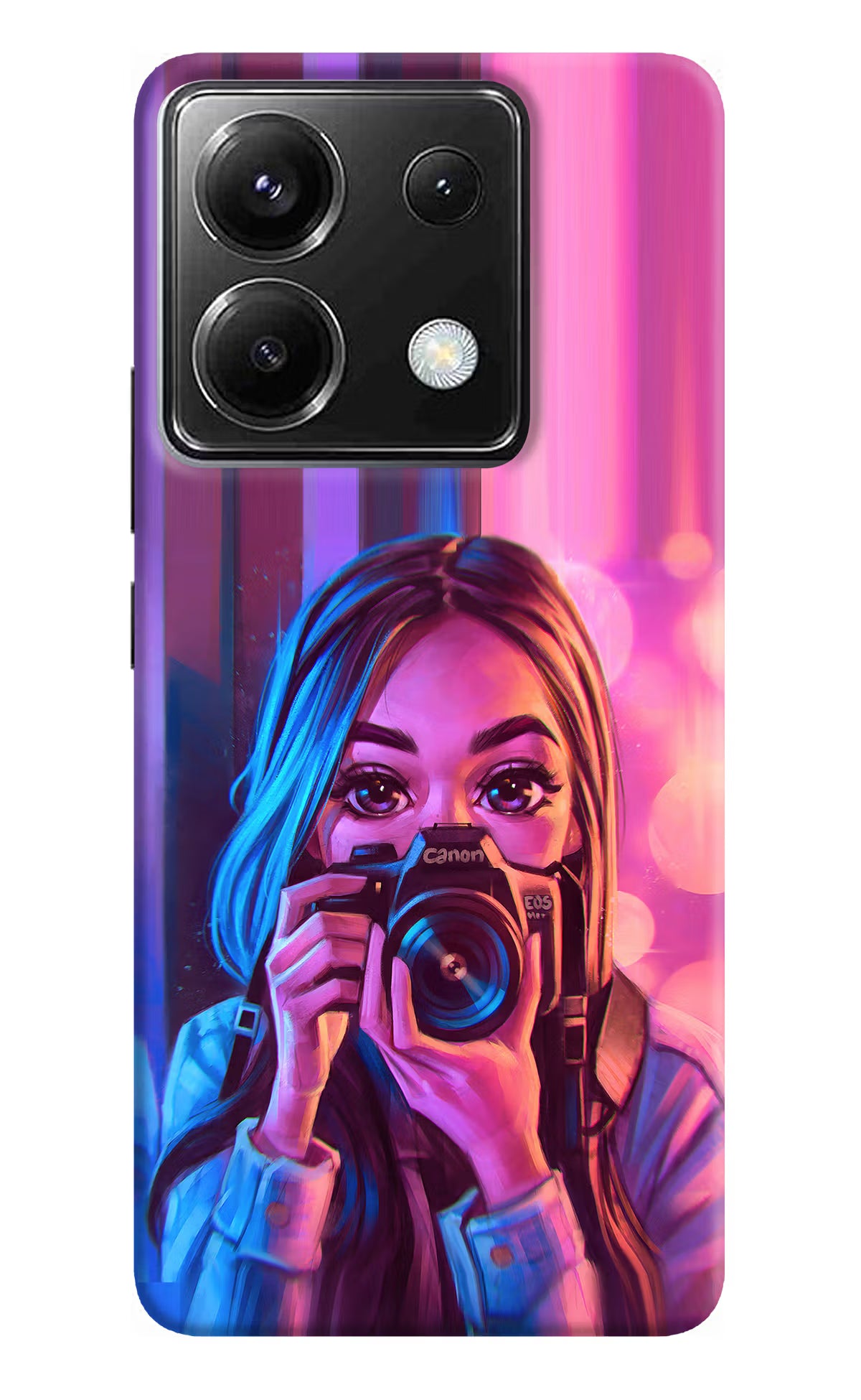 Girl Photographer Poco X6 Back Cover - Girl Photographer Poco X6 Back Cover Girl Photographer Poco X6 Back Cover