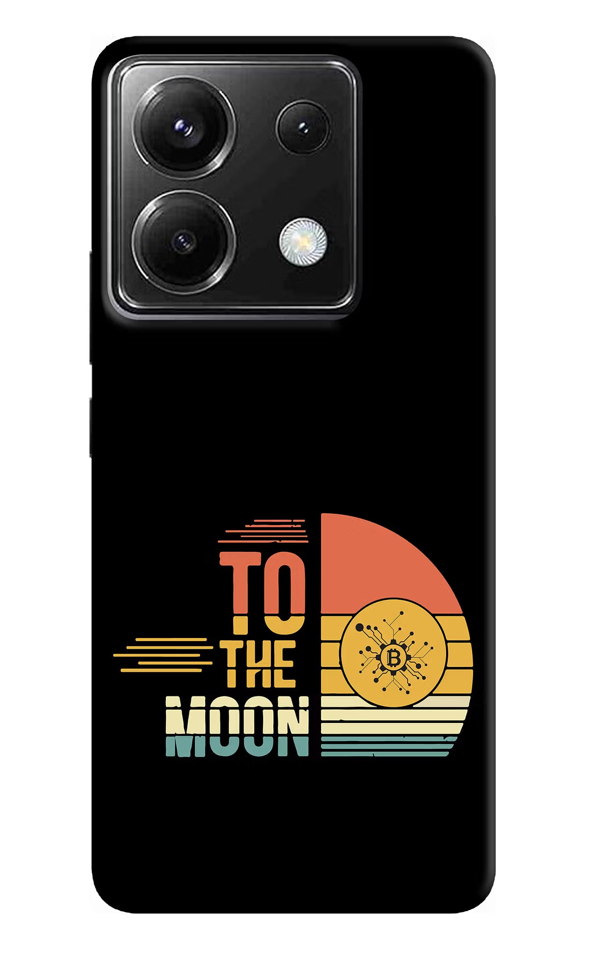 To the Moon Poco X6 Back Cover - To the Moon Poco X6 Back Cover To the Moon Poco X6 Back Cover