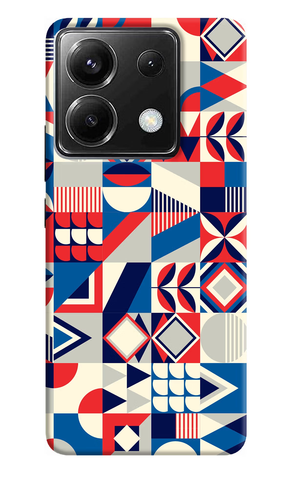 Colorful Pattern Poco X6 Back Cover - Colorful Pattern Poco X6 Back Cover Colorful Pattern Poco X6 Back Cover