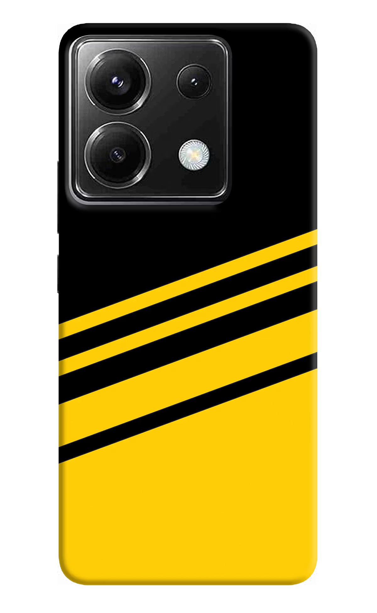 Yellow Shades Poco X6 Back Cover - Yellow Shades Poco X6 Back Cover Yellow Shades Poco X6 Back Cover