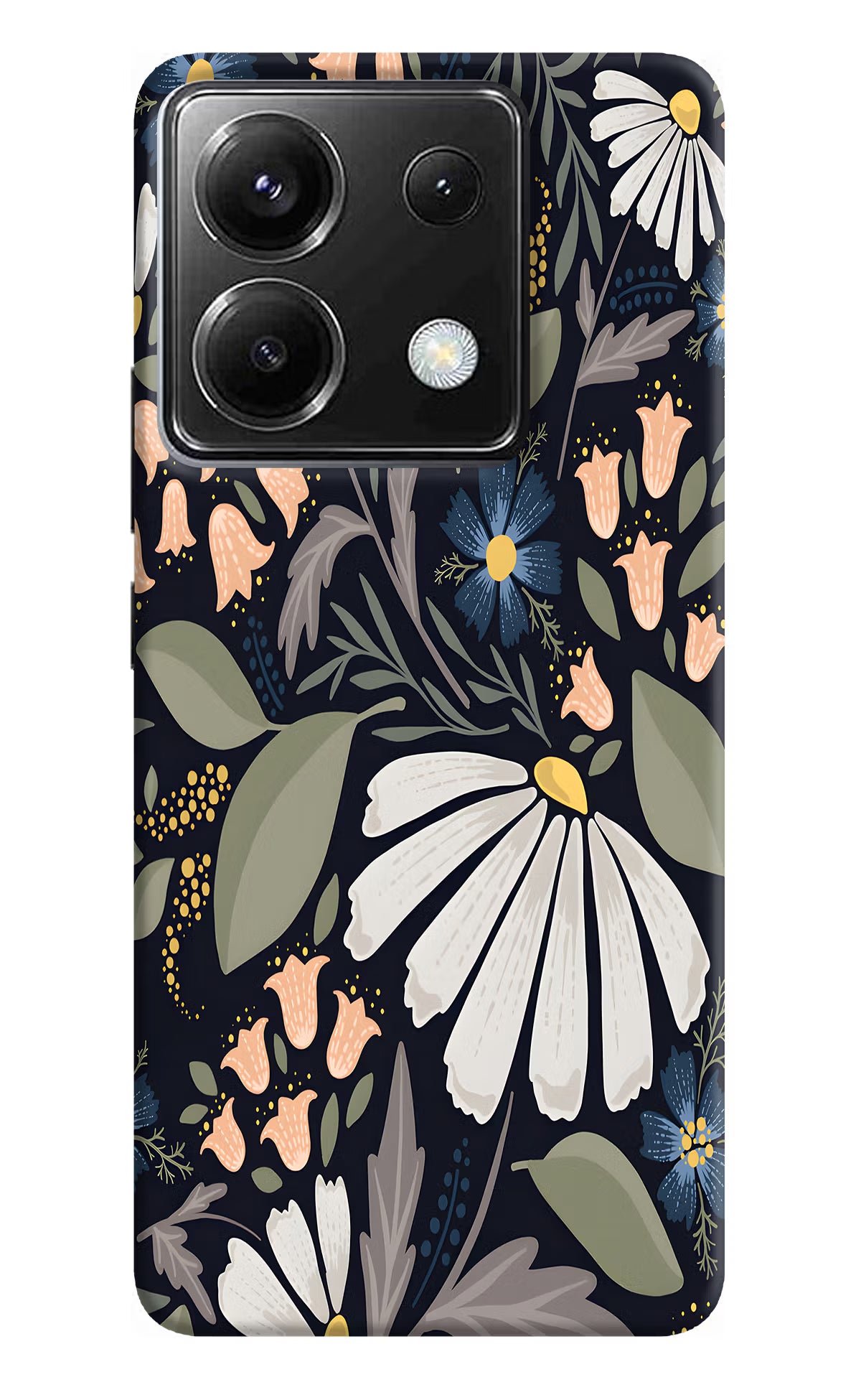 Flowers Art Poco X6 Back Cover - Flowers Art Poco X6 Back Cover Flowers Art Poco X6 Back Cover