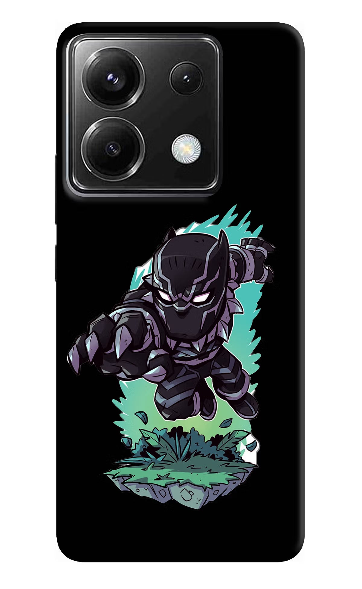 Black Panther Poco X6 Back Cover - Black Panther Poco X6 Back Cover Black Panther Poco X6 Back Cover