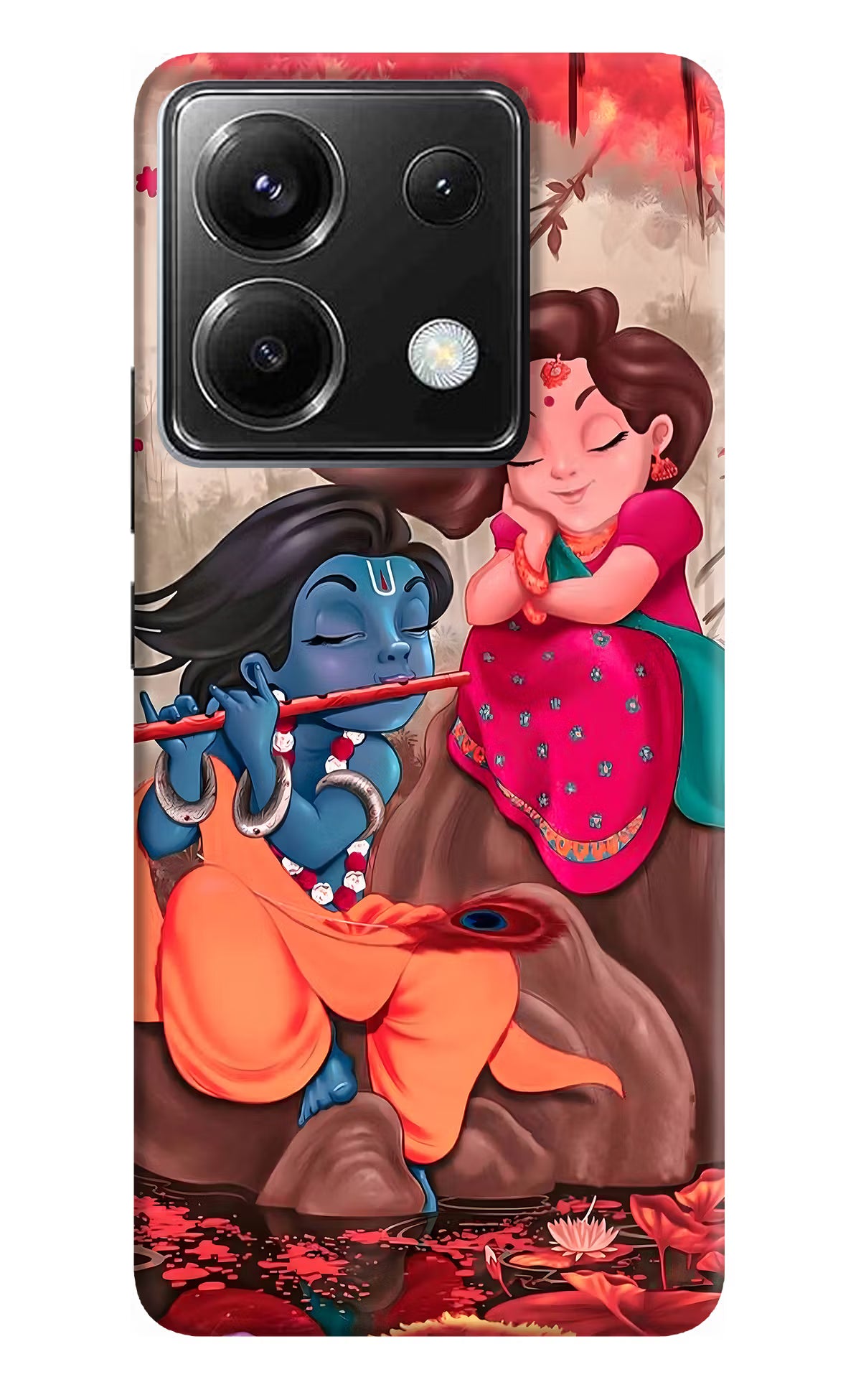 Radhe Krishna Poco X6 Back Cover - Radhe Krishna Poco X6 Back Cover Radhe Krishna Poco X6 Back Cover