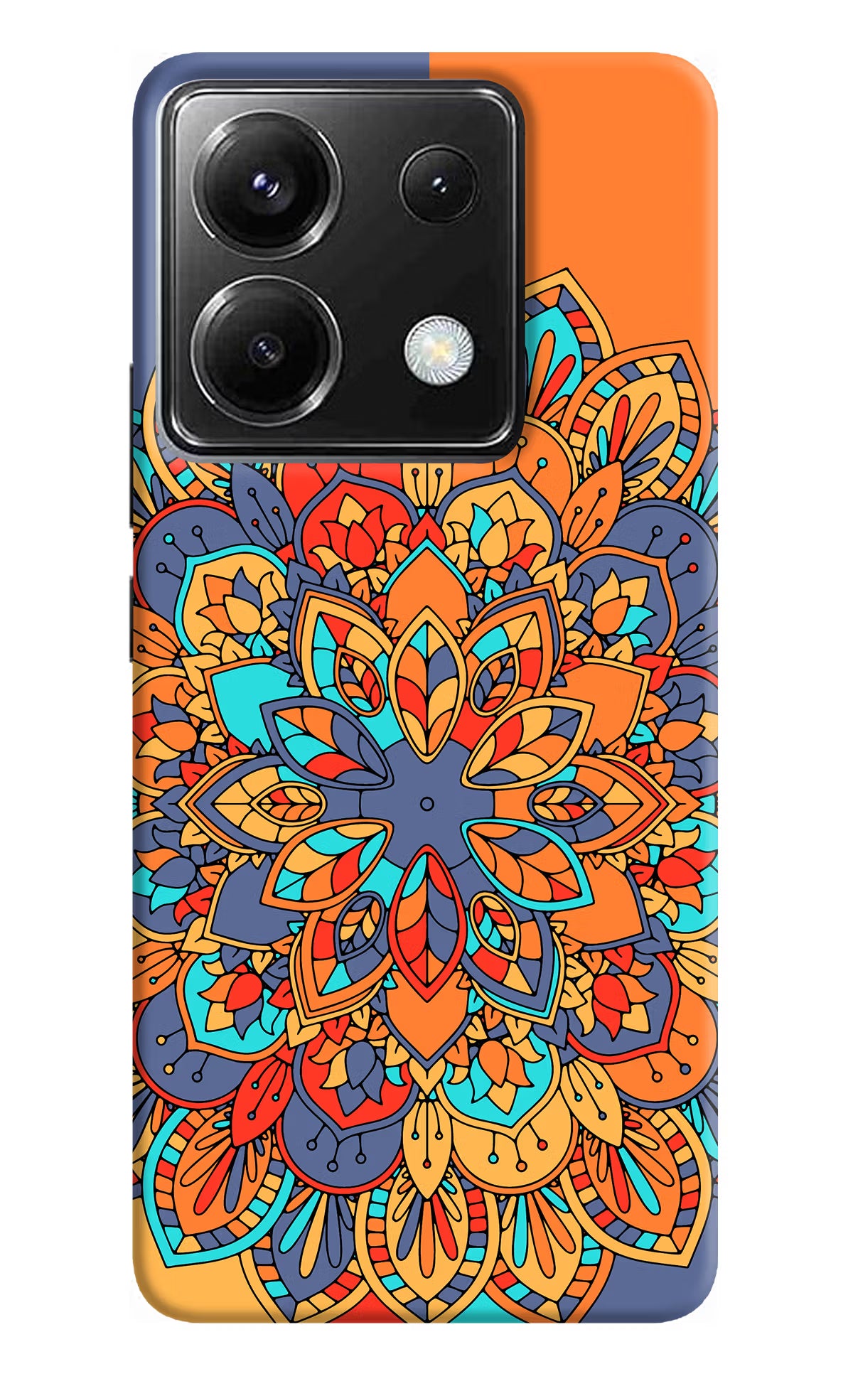 Color Mandala Poco X6 Back Cover - Color Mandala Poco X6 Back Cover Color Mandala Poco X6 Back Cover