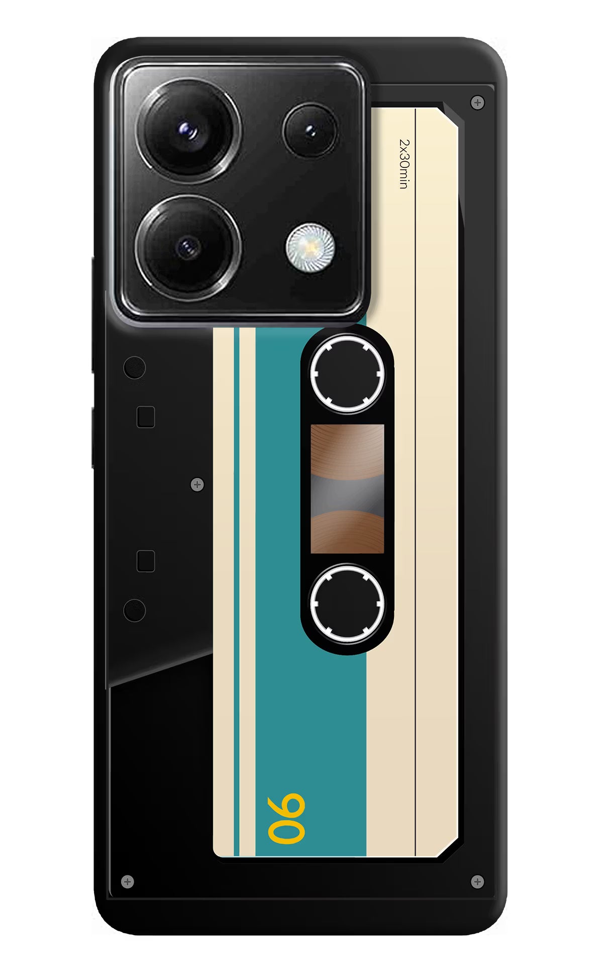 Cassette Poco X6 Back Cover - Cassette Poco X6 Back Cover Cassette Poco X6 Back Cover