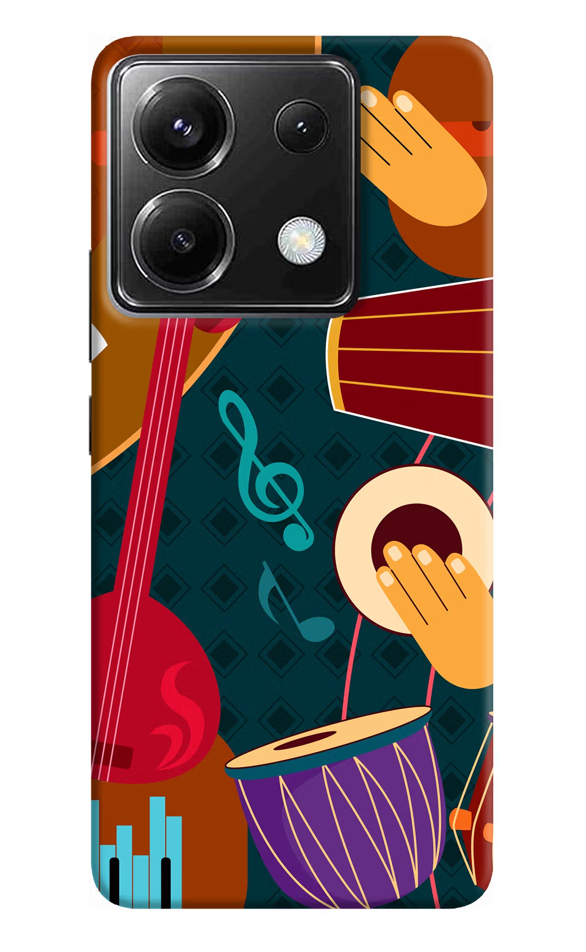 Music Instrument Poco X6 Back Cover - Music Instrument Poco X6 Back Cover Music Instrument Poco X6 Back Cover