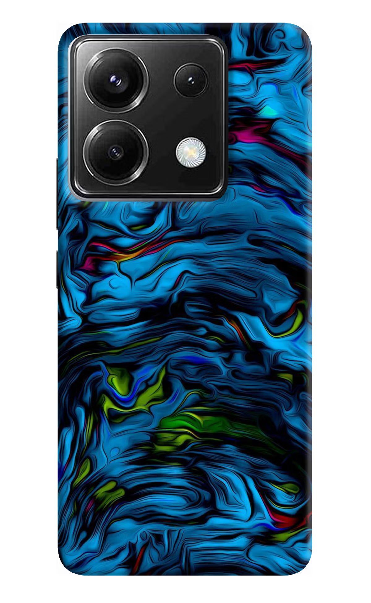 Dark Blue Abstract Poco X6 Back Cover - Dark Blue Abstract Poco X6 Back Cover Dark Blue Abstract Poco X6 Back Cover