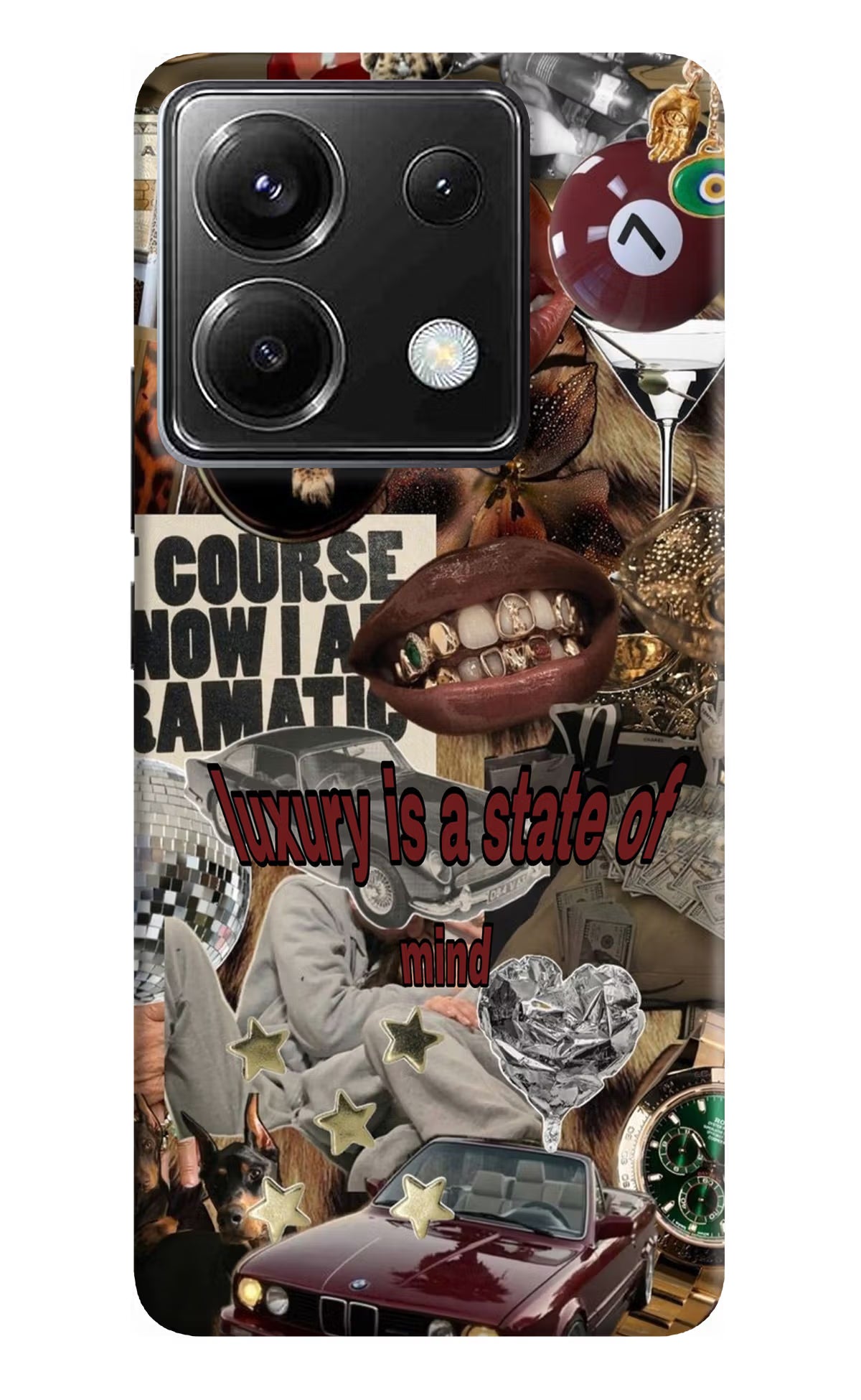 Luxury Poco X6 Back Cover - Luxury Poco X6 Back Cover Luxury Poco X6 Back Cover