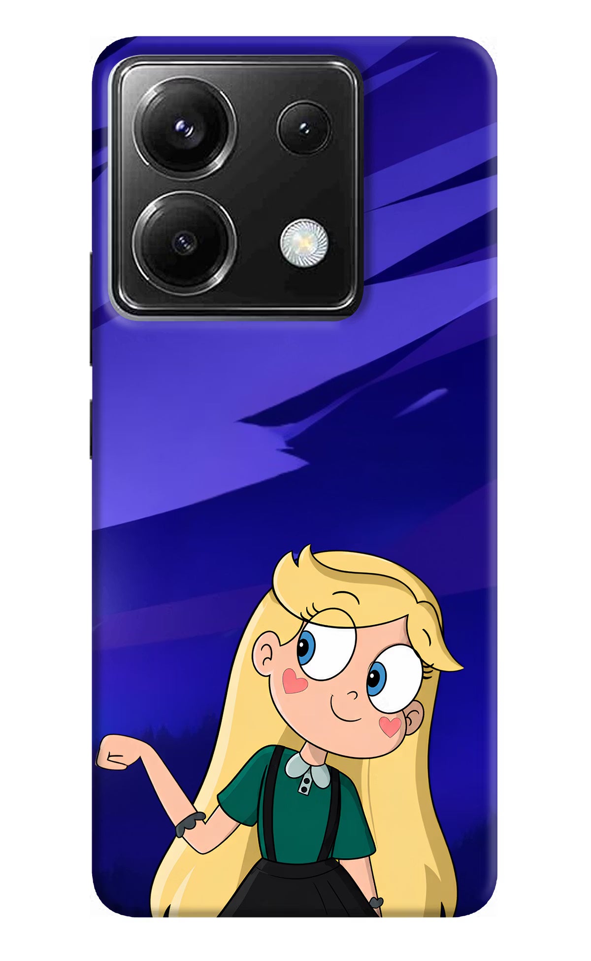 Star Glow Poco X6 Back Cover - Star Glow Poco X6 Back Cover Star Glow Poco X6 Back Cover