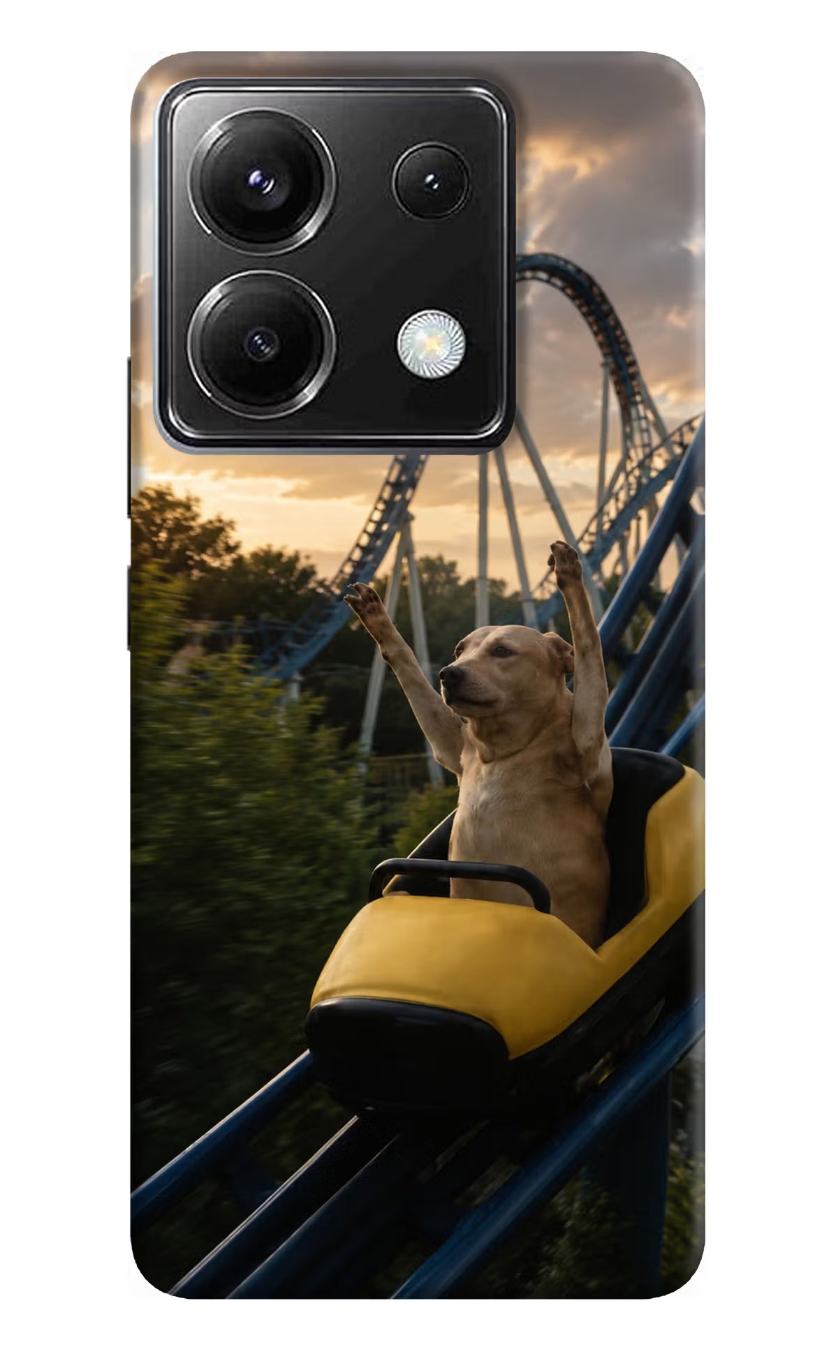 Rollercoaster Dog Poco X6 Back Cover - Rollercoaster Dog Poco X6 Back Cover Rollercoaster Dog Poco X6 Back Cover