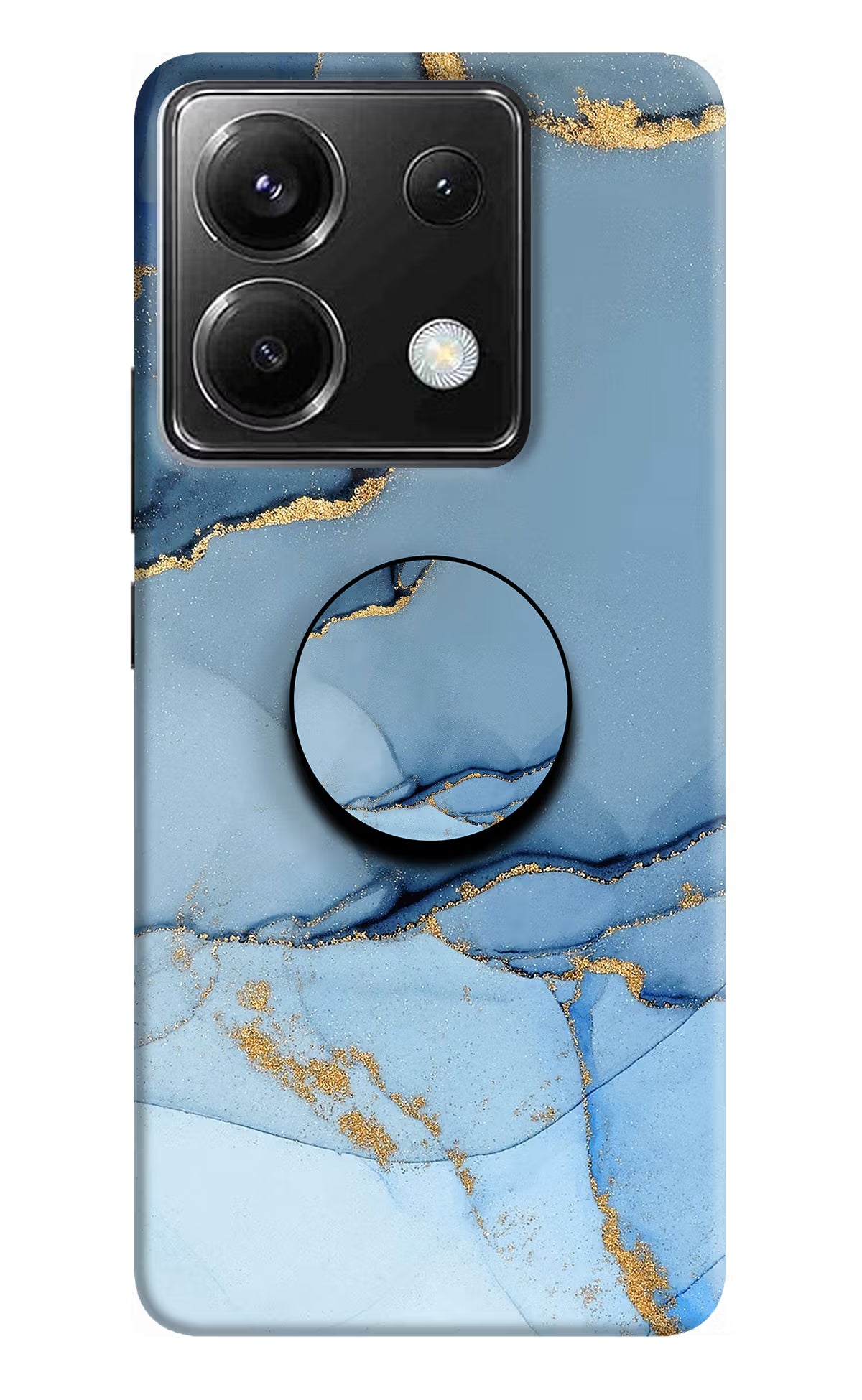Blue Marble Poco X6 Pop Case - Blue Marble Poco X6 Pop Case Blue Marble Poco X6 Pop Case