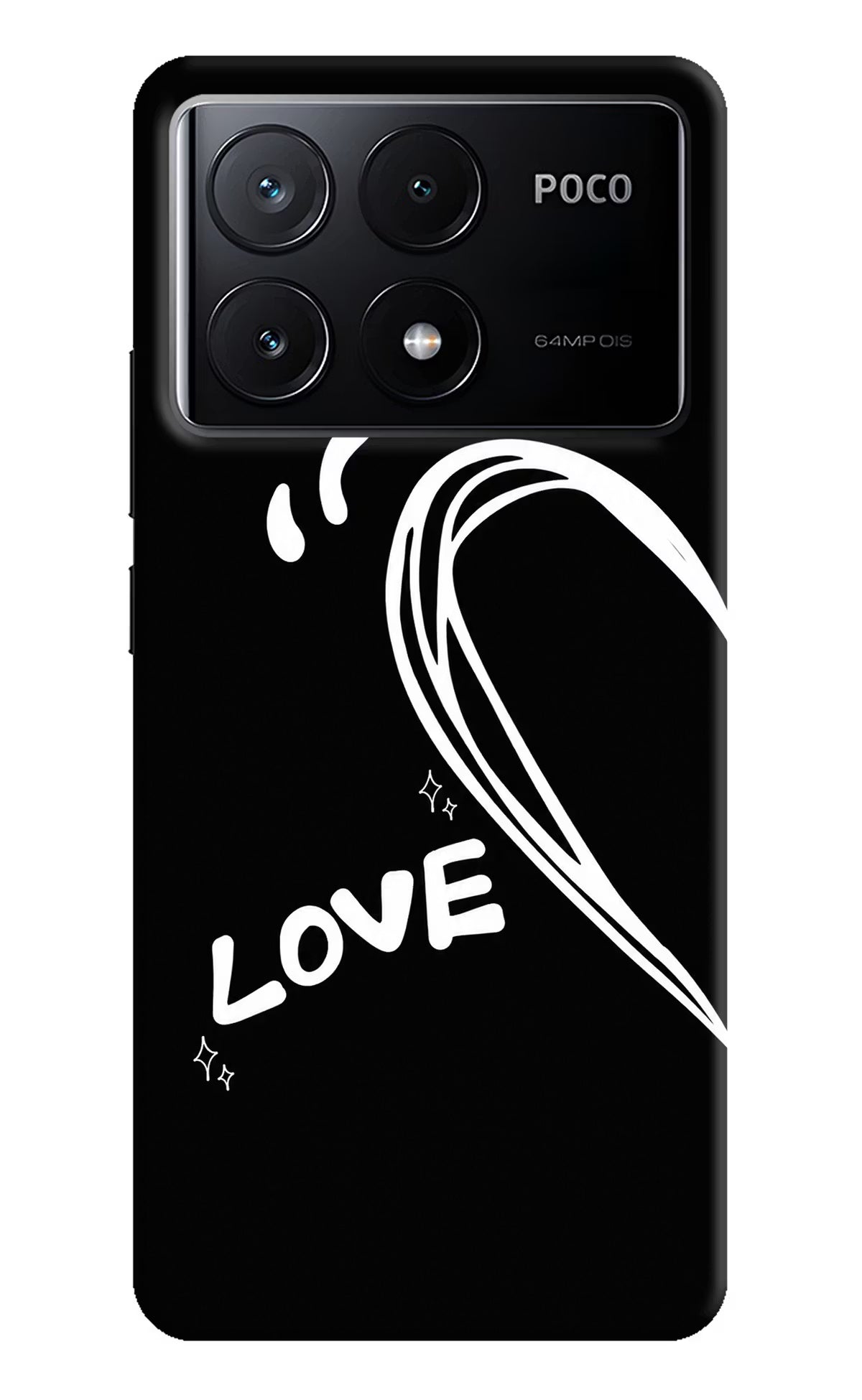 Love Line Poco X6 Pro Back Cover - Love Line Poco X6 Pro Back Cover Love Line Poco X6 Pro Back Cover