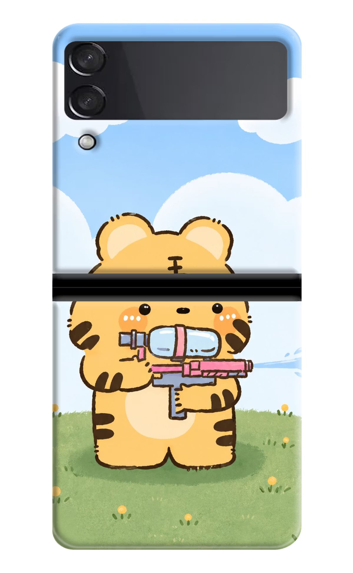 Tiger Treat Samsung Galaxy Z Flip3 Back Cover - Tiger Treat Samsung Galaxy Z Flip3 Back Cover Tiger Treat Samsung Galaxy Z Flip3 Back Cover