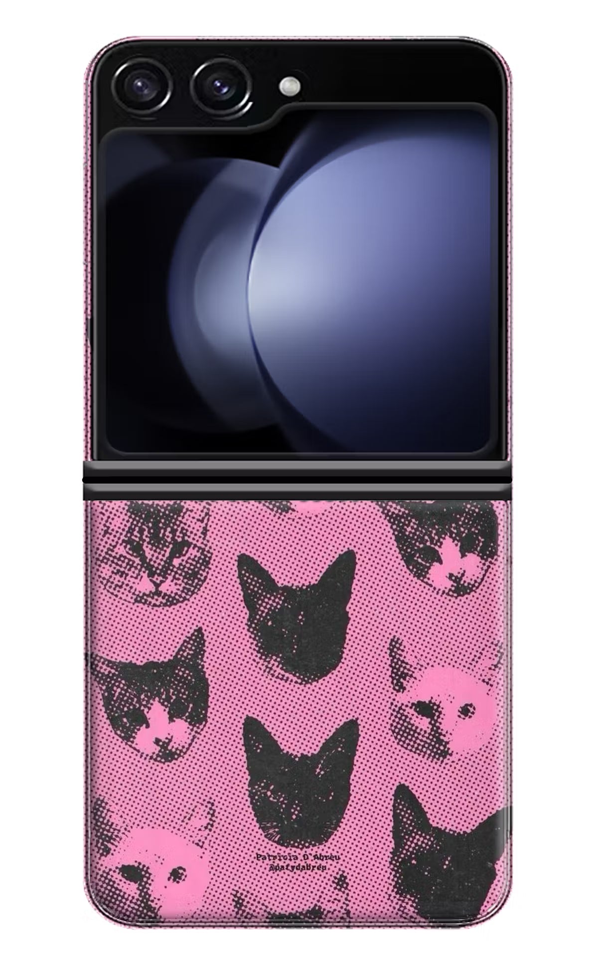 Pink Cats Samsung Galaxy Z Flip5 Back Cover - Pink Cats Samsung Galaxy Z Flip5 Back Cover Pink Cats Samsung Galaxy Z Flip5 Back Cover