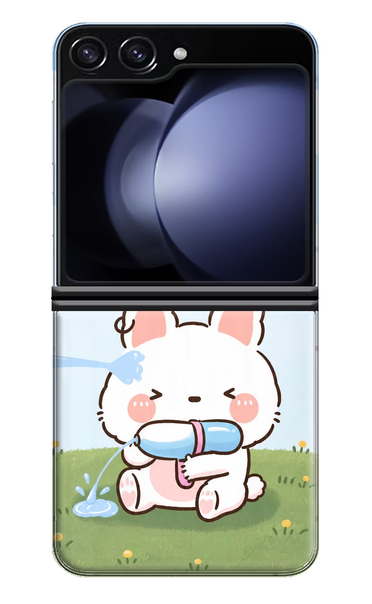Bunny Treat Samsung Galaxy Z Flip5 Back Cover - Bunny Treat Samsung Galaxy Z Flip5 Back Cover Bunny Treat Samsung Galaxy Z Flip5 Back Cover