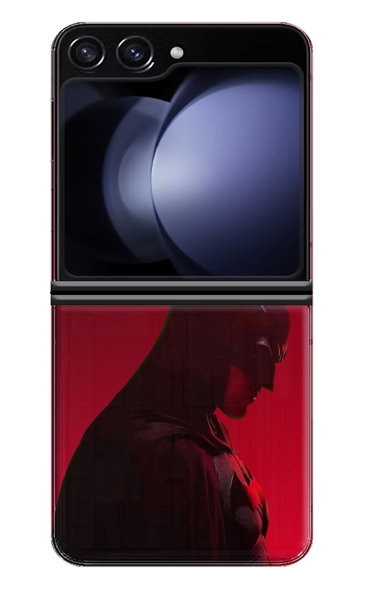 Dark Knight Samsung Galaxy Z Flip5 Back Cover - Dark Knight Samsung Galaxy Z Flip5 Back Cover Dark Knight Samsung Galaxy Z Flip5 Back Cover