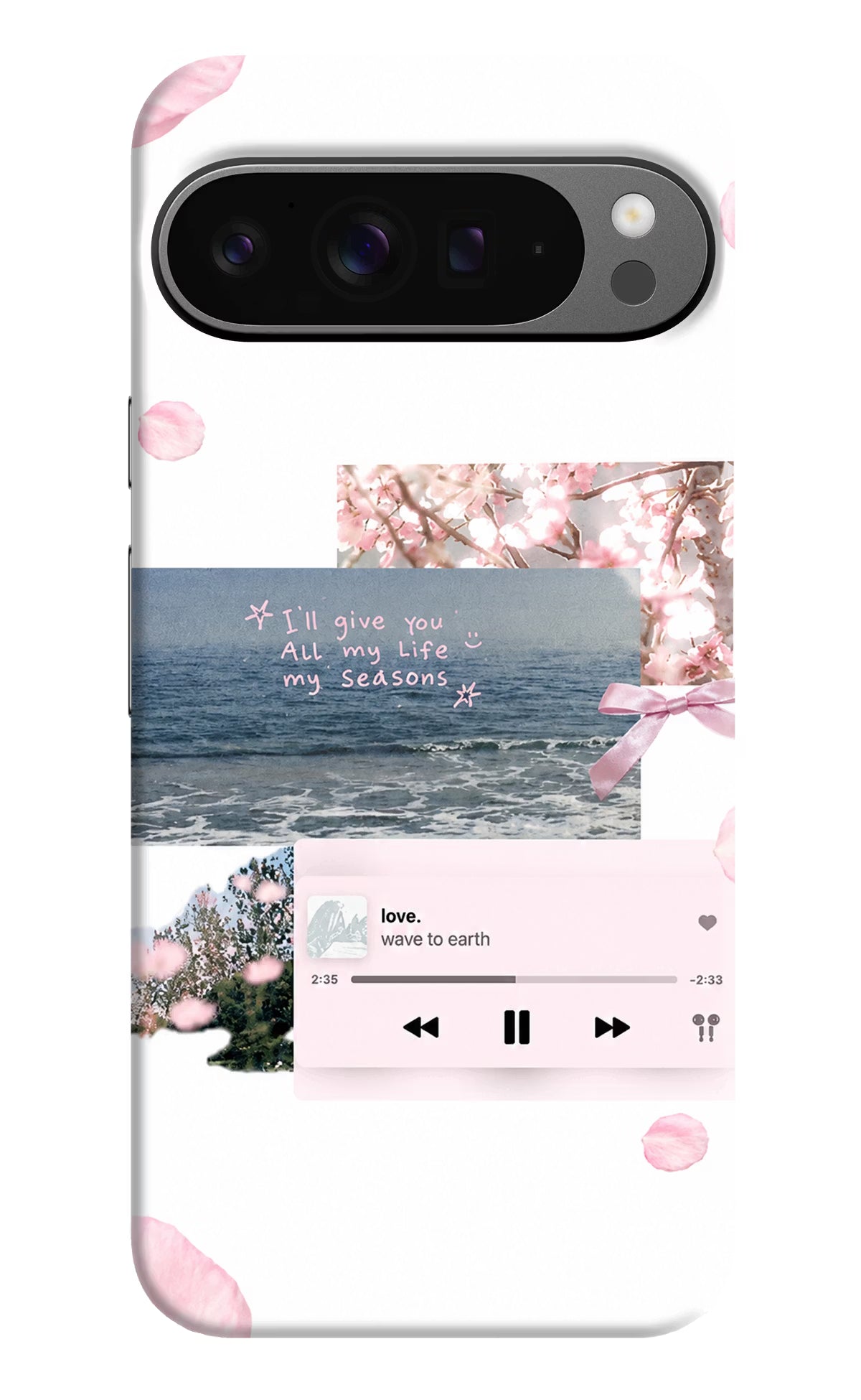 Wave to earth Google Pixel 9 Pro XL Back Cover - Wave to earth Google Pixel 9 Pro XL Back Cover Wave to earth Google Pixel 9 Pro XL Back Cover