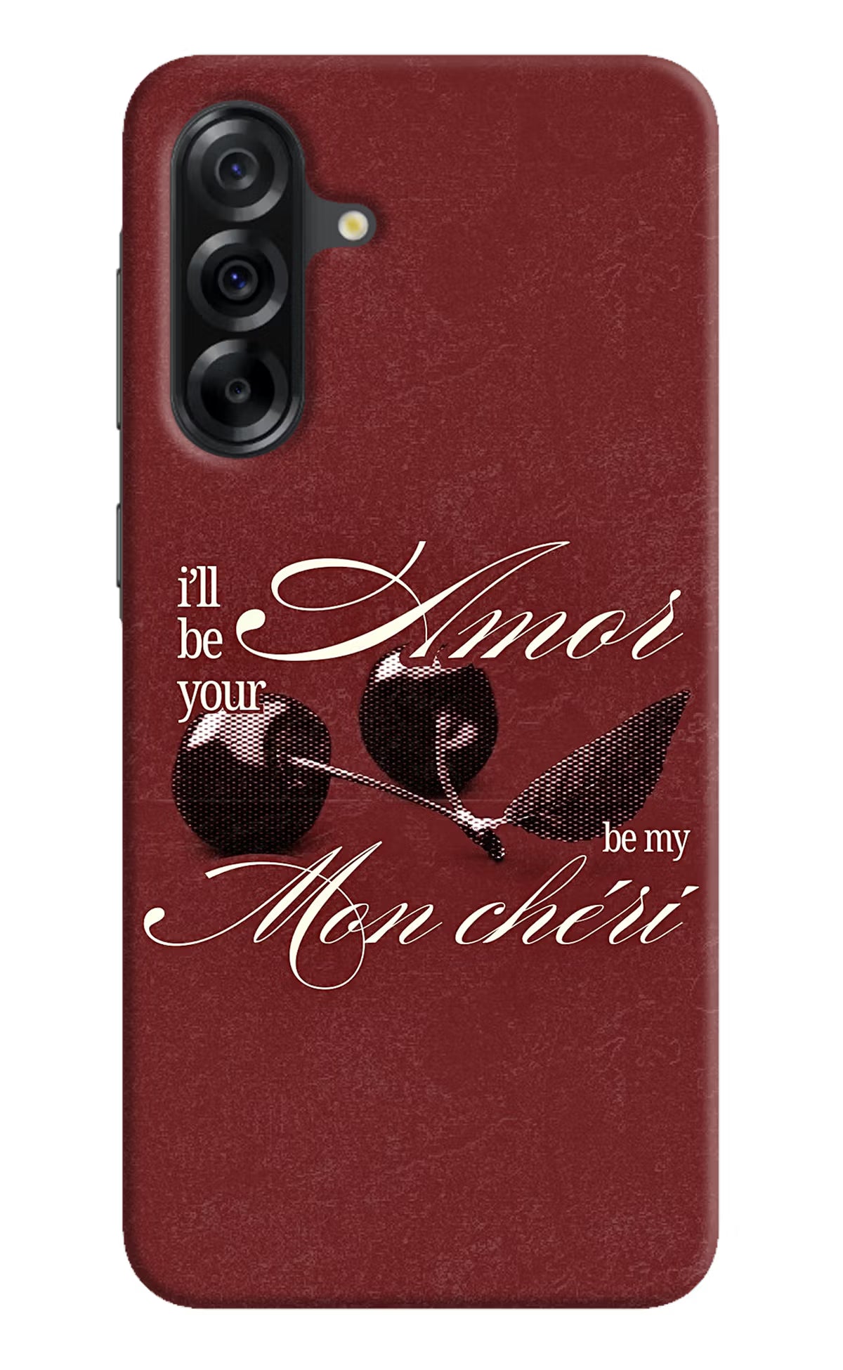 Velvet Cherry Samsung A36 5G Back Cover - Velvet Cherry Samsung A36 5G Back Cover Velvet Cherry Samsung A36 5G Back Cover