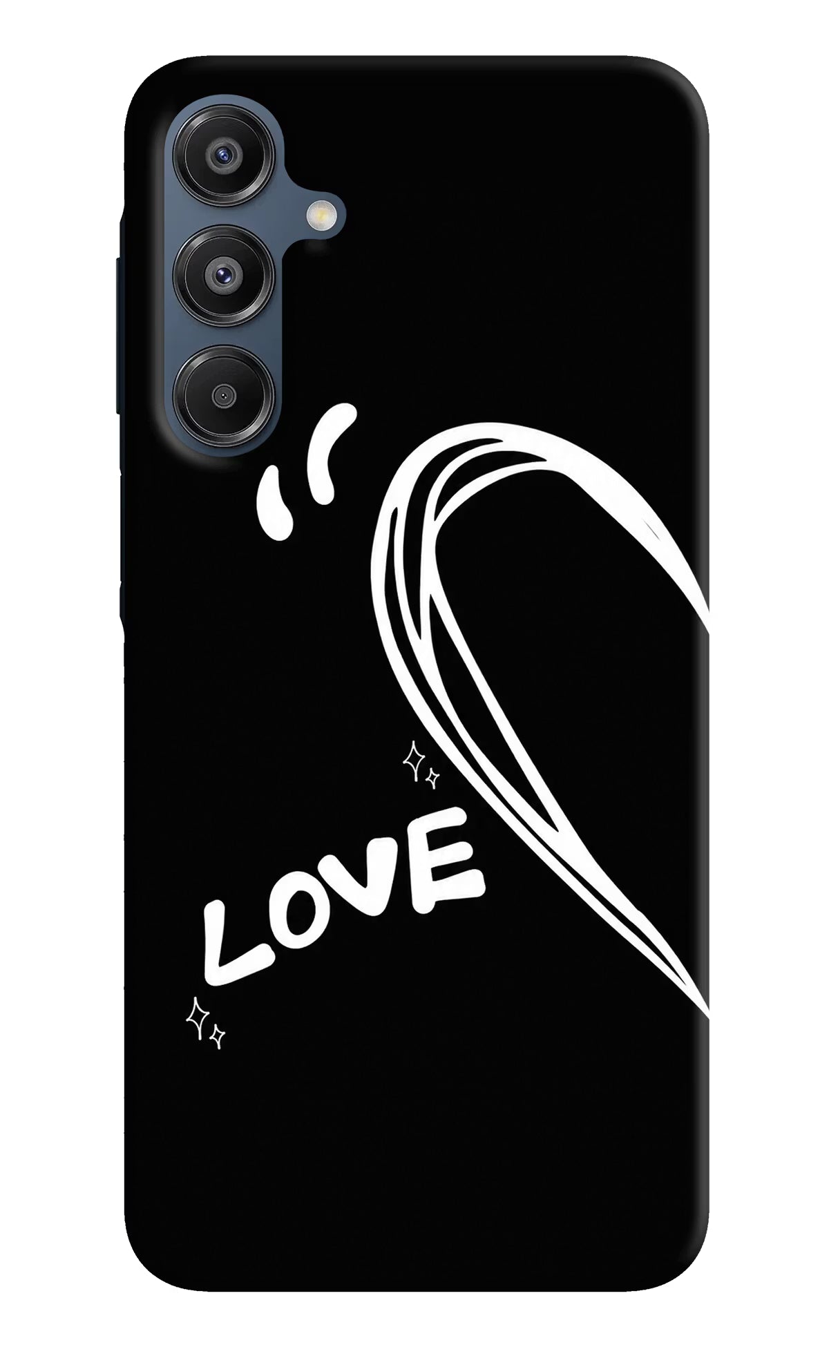 Love Line Samsung A16 5G Back Cover - Love Line Samsung A16 5G Back Cover Love Line Samsung A16 5G Back Cover