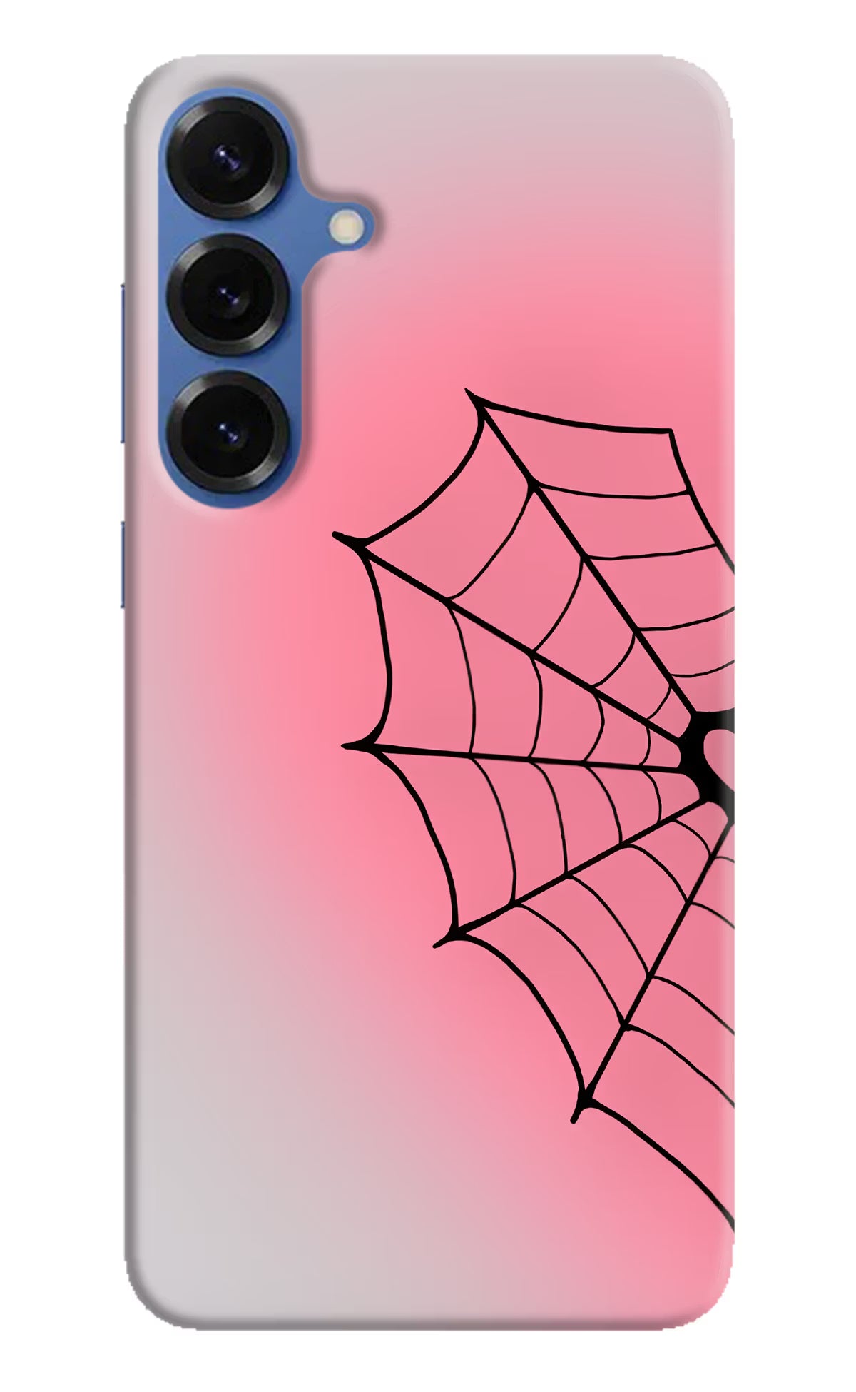 Pink Web Samsung S25 Back Cover - Pink Web Samsung S25 Back Cover Pink Web Samsung S25 Back Cover